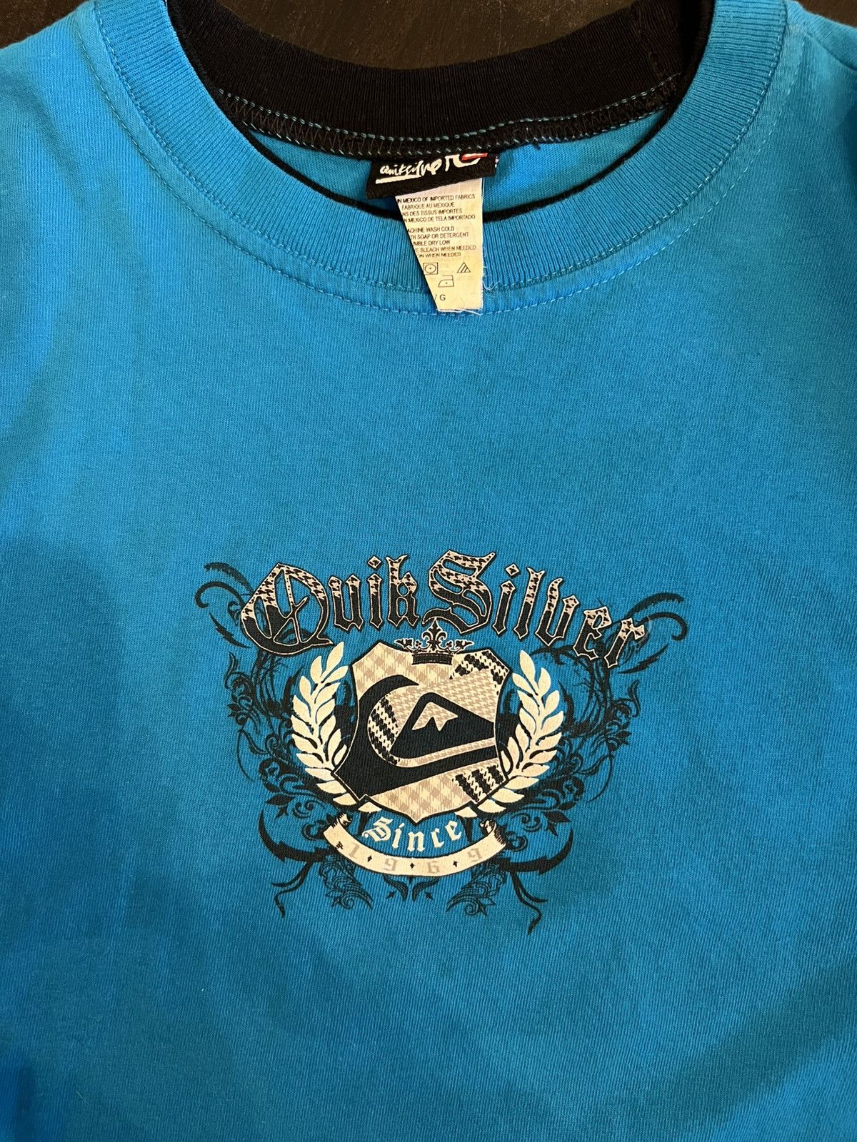Quiksilver × Vintage VINTAGE QUICKSILVER LAYERED TSHIRT Size US L / EU 52-54 / 3 - 4 Thumbnail