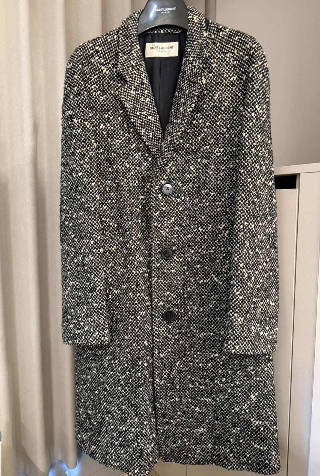 Saint Laurent Paris Saint Laurent SLP 14FW Runway Chesterfield Coat Size US M / EU 48-50 / 2 - 1 Thumbnail