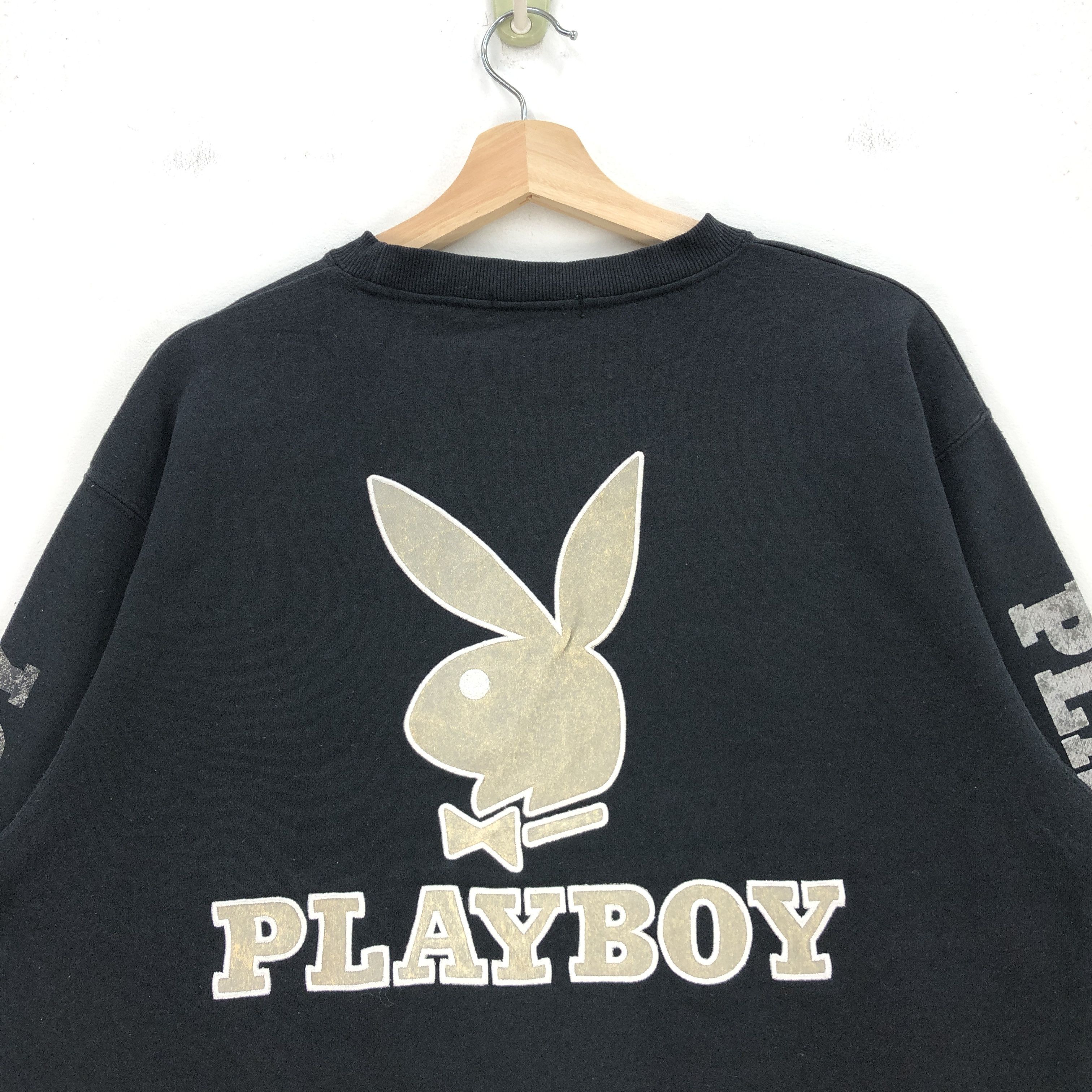 Playboy × Vintage Vintage Playboy Sweatshirt Playboy Sweater Pullover Size US M / EU 48-50 / 2 - 3 Thumbnail