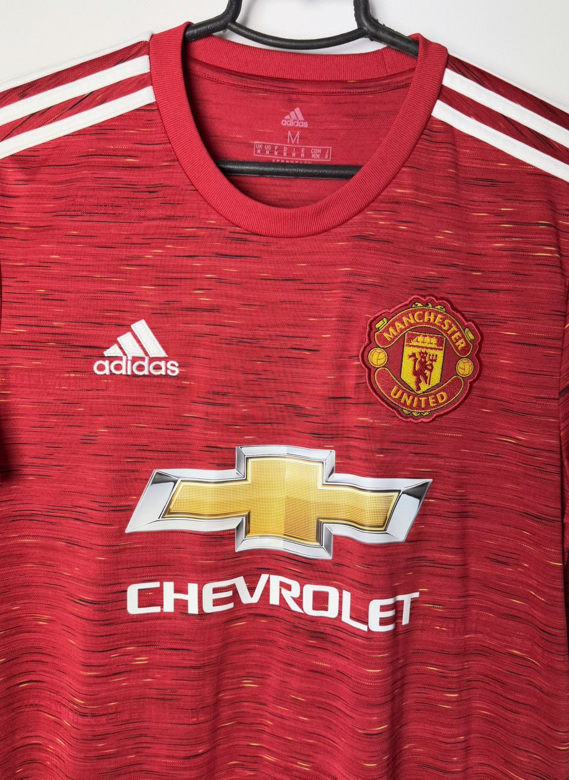 Adidas Manchester United 2020 2021 Home Shirt Soccer Jersey Adidas Size US M / EU 48-50 / 2 - 3 Thumbnail