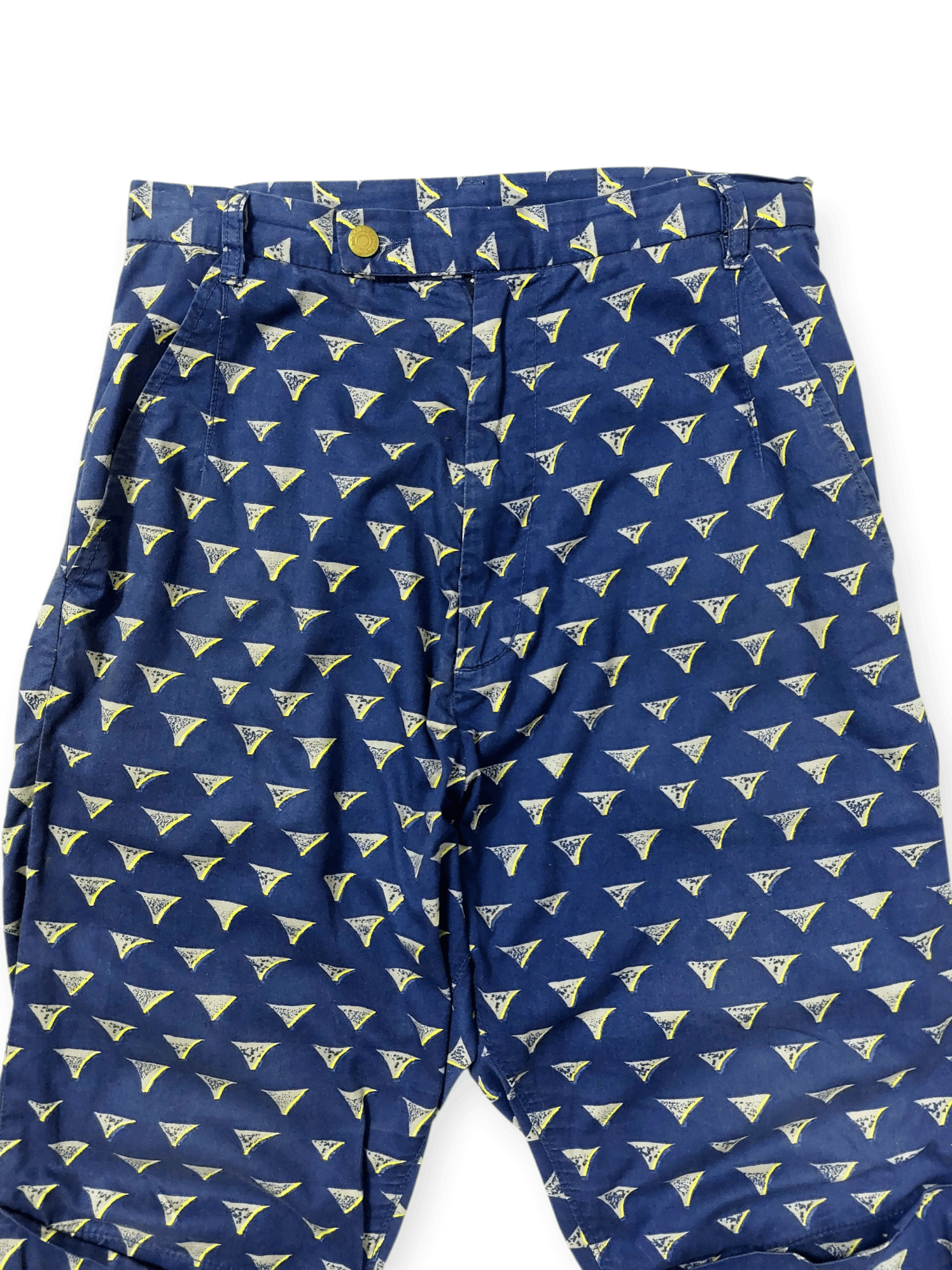mercibeaucoup Issey Miyake Mercibeaucoup Drop Crotch Printed Pants Size US 29 - 4 Thumbnail