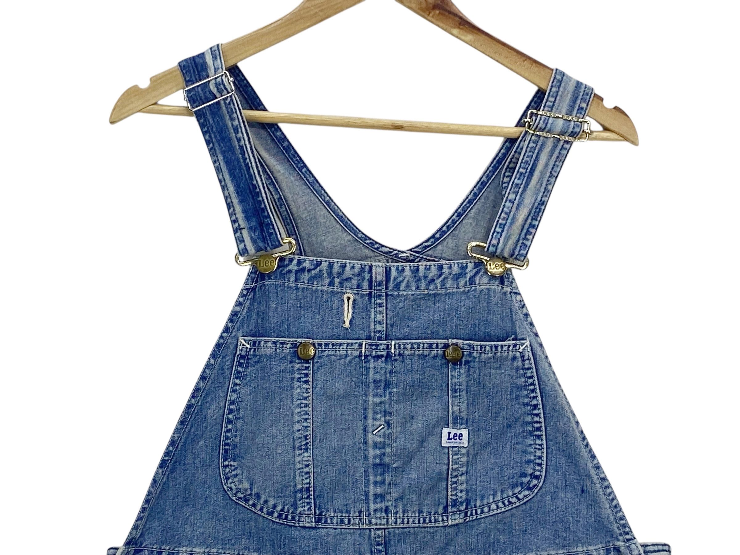 Lee Lee Bib Overalls Workwear Jeans New Age Cowboy Size US 30 / EU 46 - 3 Thumbnail