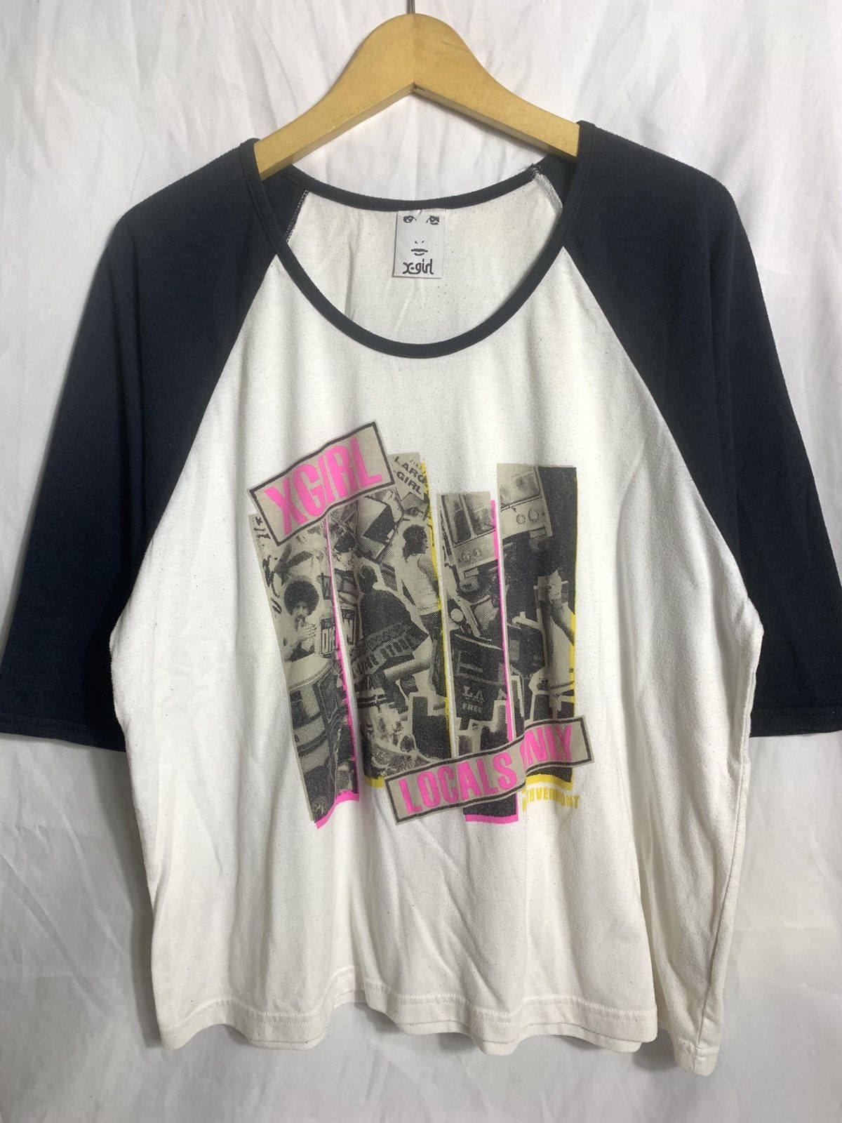 X-Girl Xgirl Japan Raglan Boxy shirt Size M / US 6-8 / IT 42-44 - 1 Thumbnail