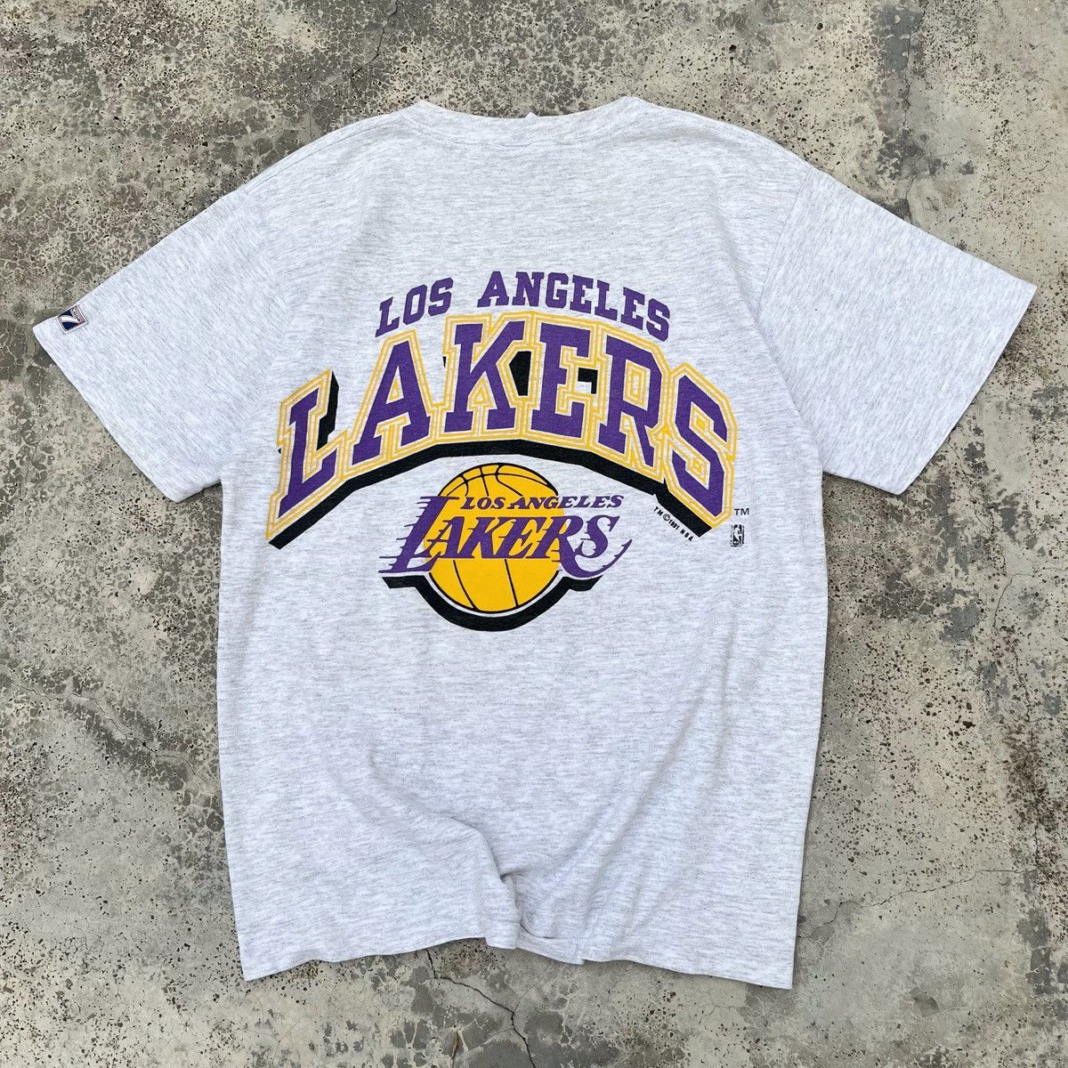 Vintage Vintage 90s Lakers NBA 1991 Kobe Bryant Made In Usa Size US M / EU 48-50 / 2 - 1 Thumbnail