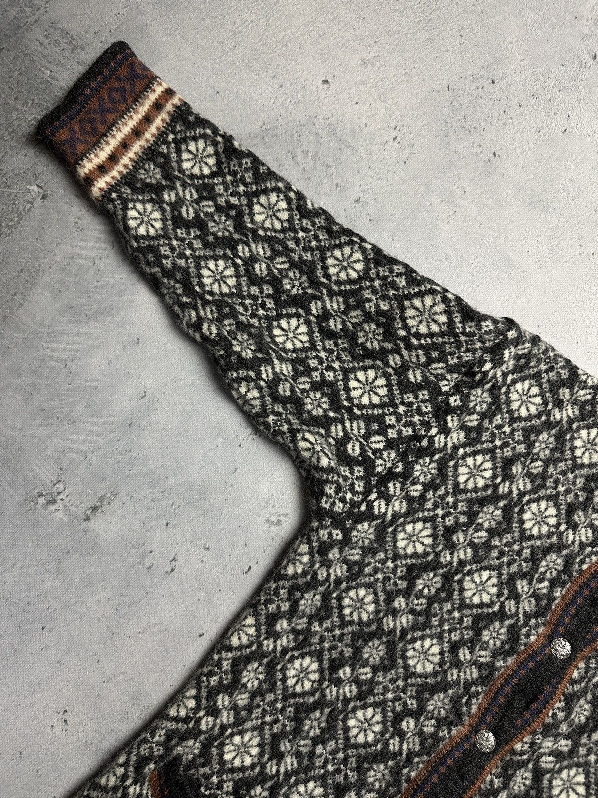Dale Of Norway Vintage Skjaeveland Made In Norway Crazy Warm Cardigan y2k Size M / US 6-8 / IT 42-44 - 6 Thumbnail