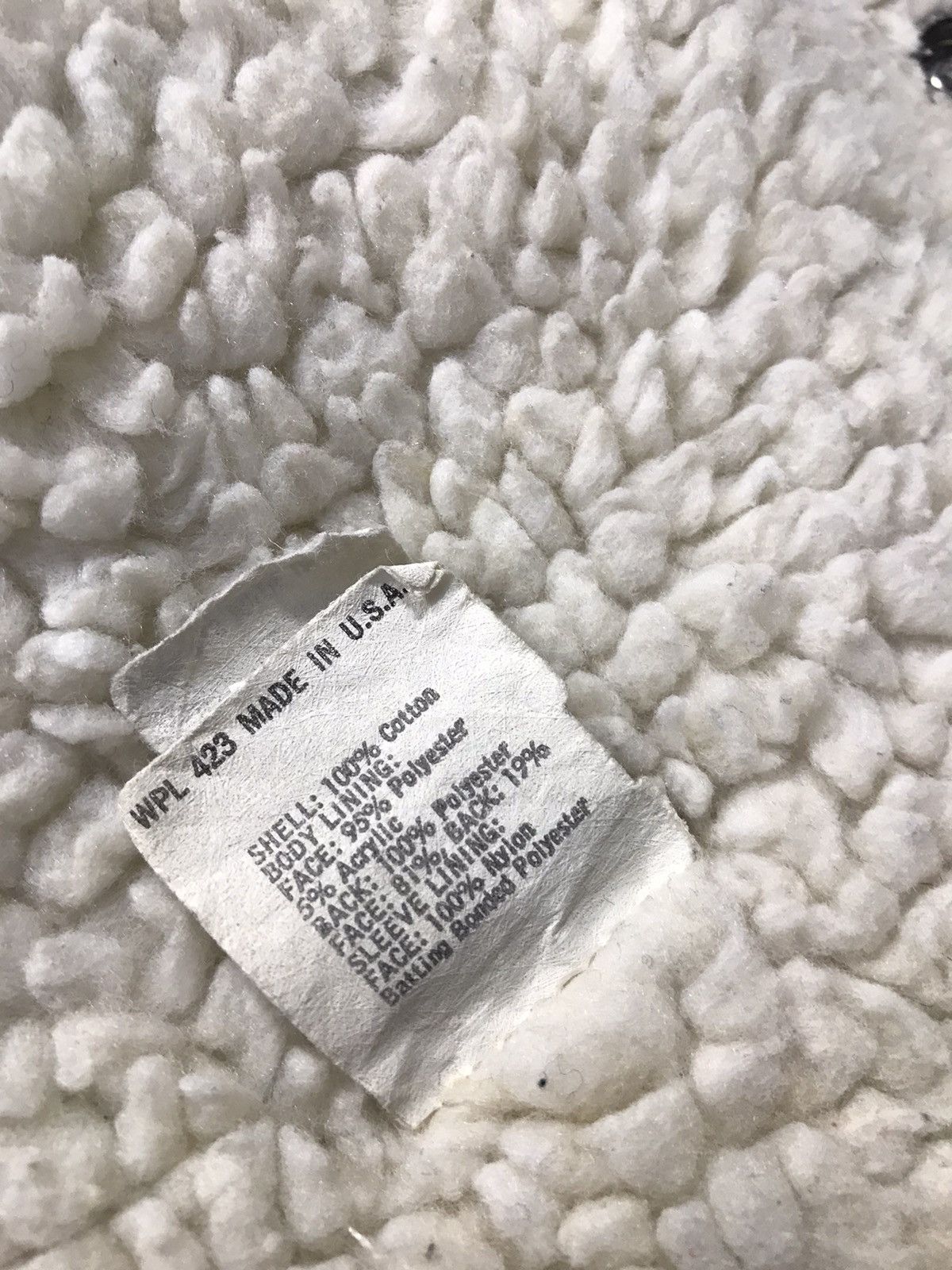 Levi's × Vintage Vintage Levi’s Jacket Sherpa Distressed Snap Button Size US L / EU 52-54 / 3 - 15 Thumbnail