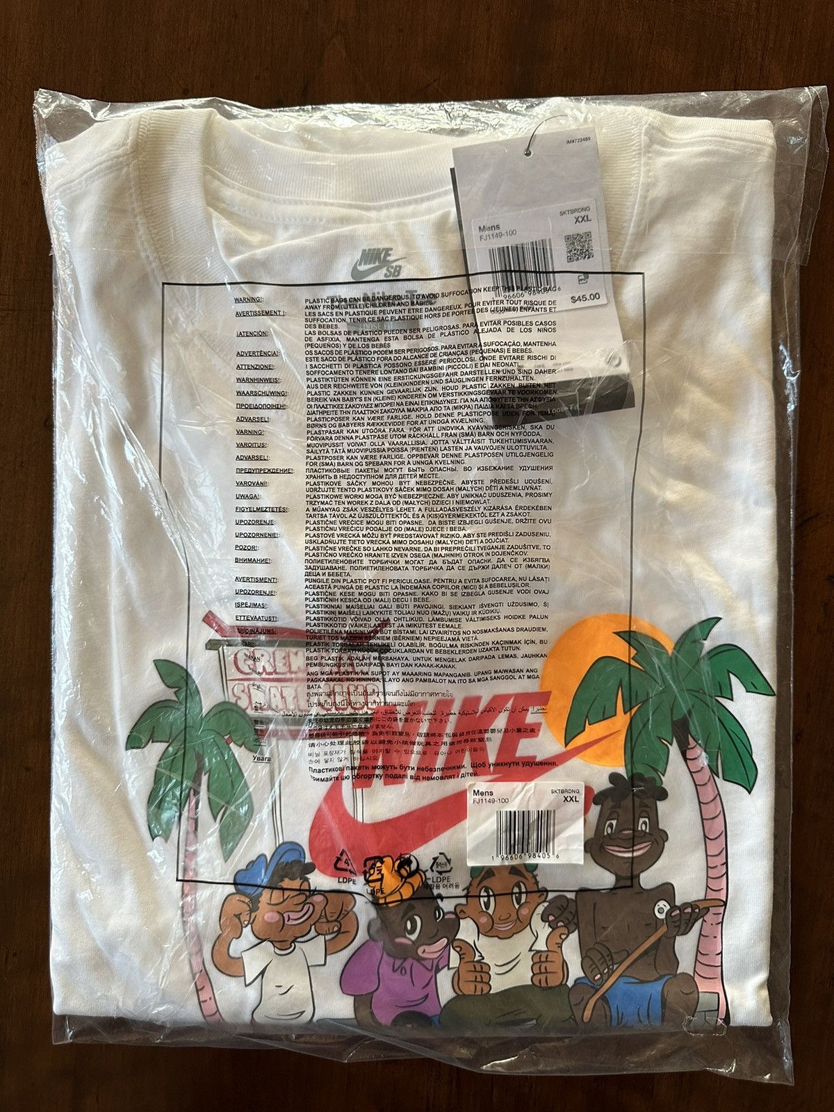 Nike ⭐Nike SB Crenshaw Skate Club White Tee FJ1149-10 - Size XXL 