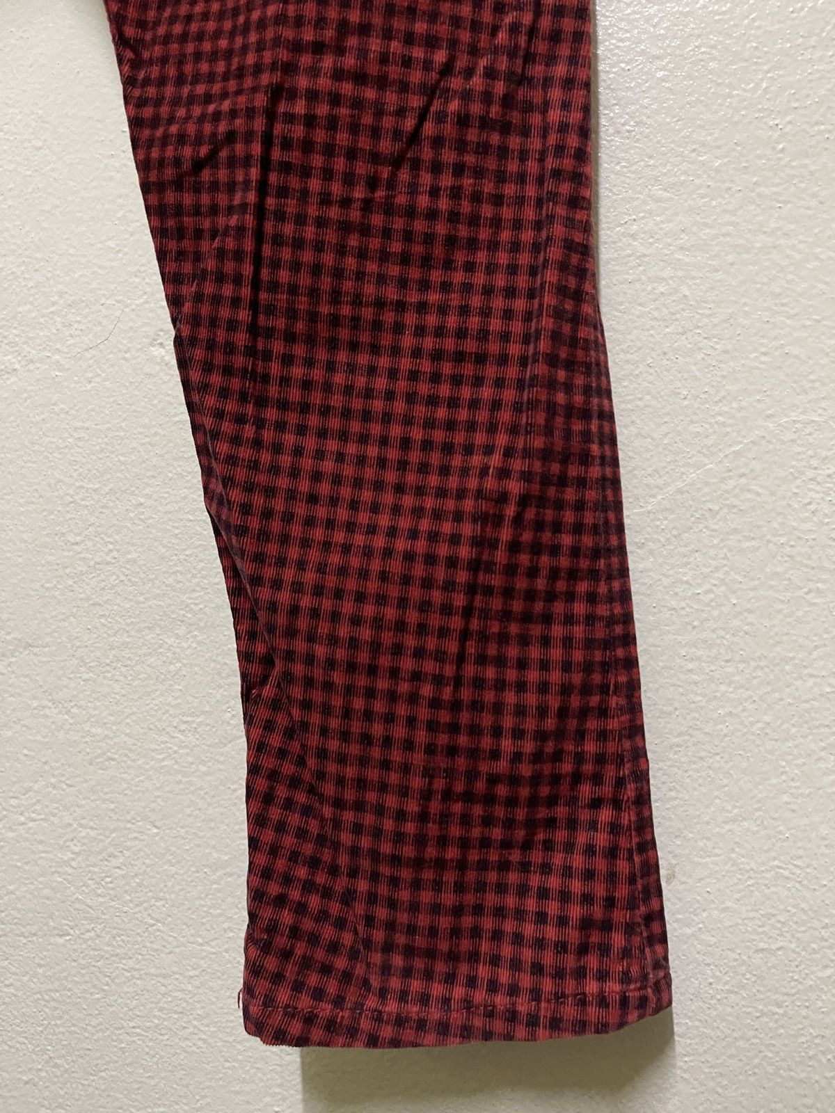 Issey Miyake × mercibeaucoup Mercibeaucoup Red Velvet Carrot Pants Size 31" - 15 Thumbnail