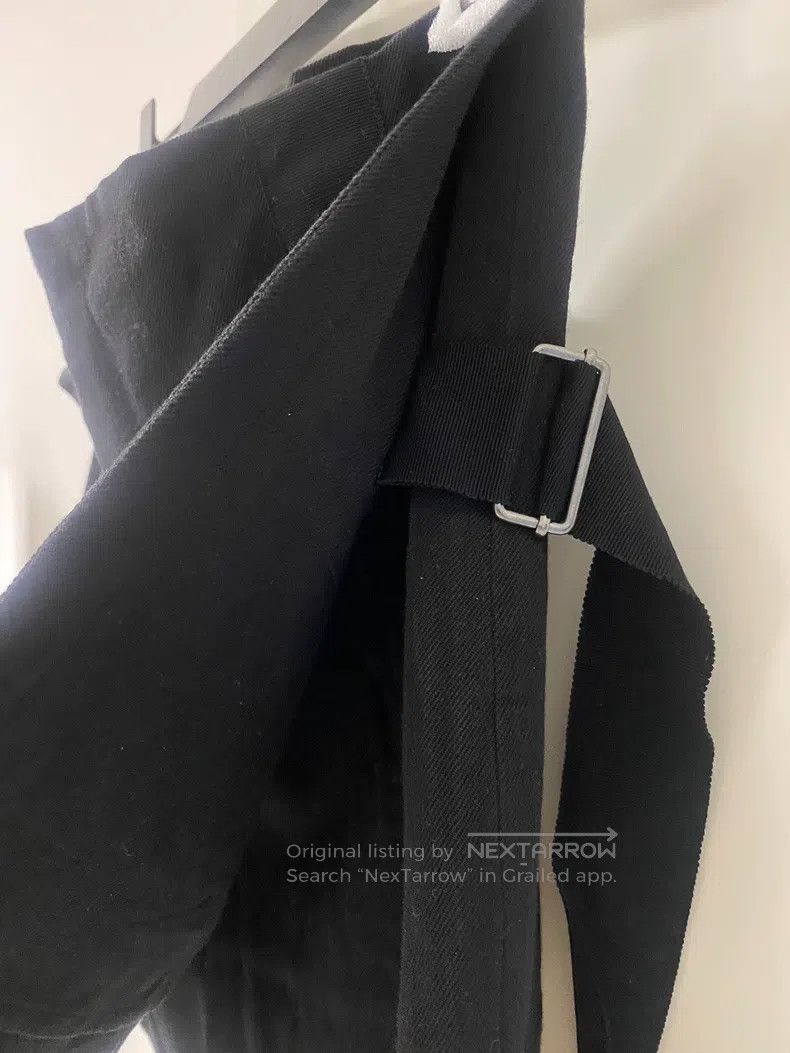 Ann Demeulemeester Ann Demeulemeester Black wool half skirt Size 25" / US 0 / IT 36 - 2 Thumbnail