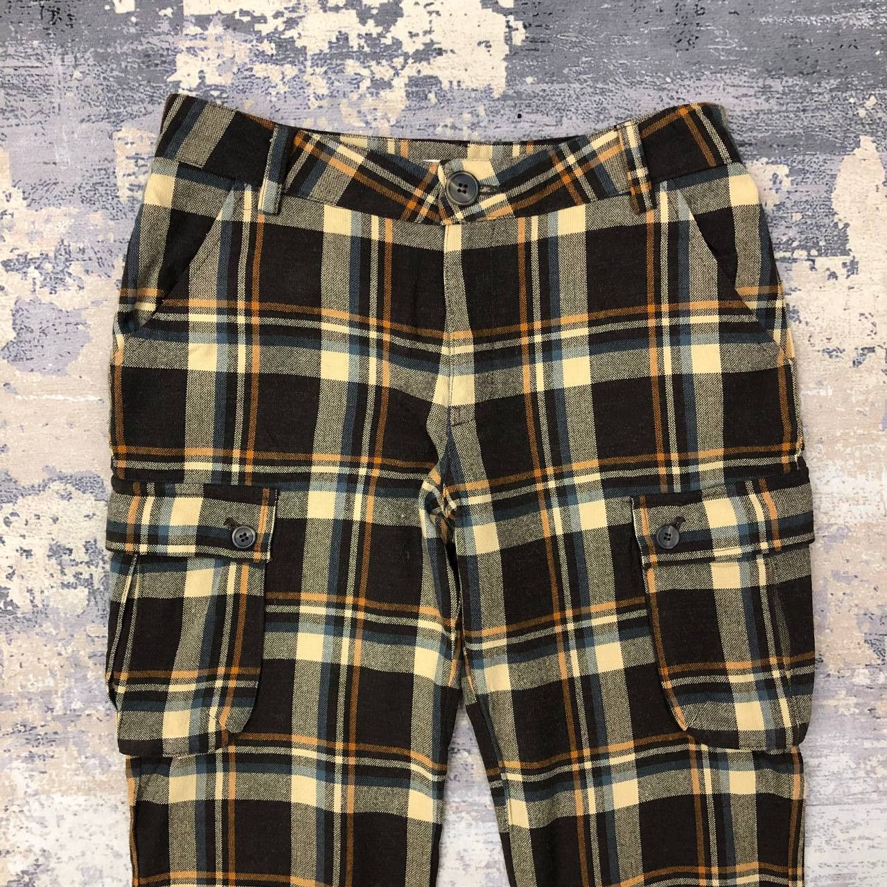 Japanese Brand × Le Coq Sportif P260 LE COQ SPORTIF X FRAIS TARTAN CARGO PANTS Size 28" / US 6 / IT 42 - 3 Thumbnail