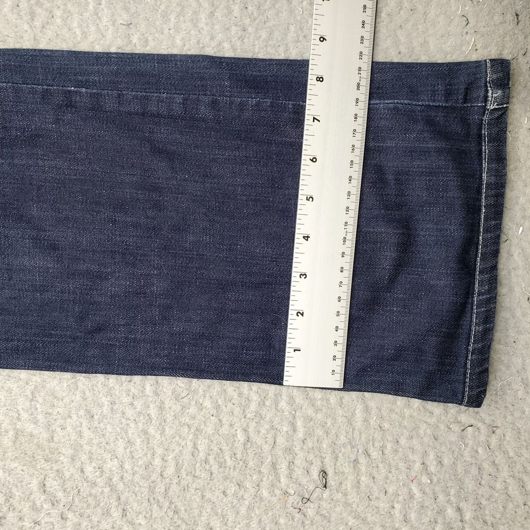 Vintage Joe's Jeans Womens Bootcut Jeans 28 Blue Denim Dark Wash Stretch Single Stitch Leg Size 28 Women Size 28" / US 6 / IT 42 - 5 Thumbnail