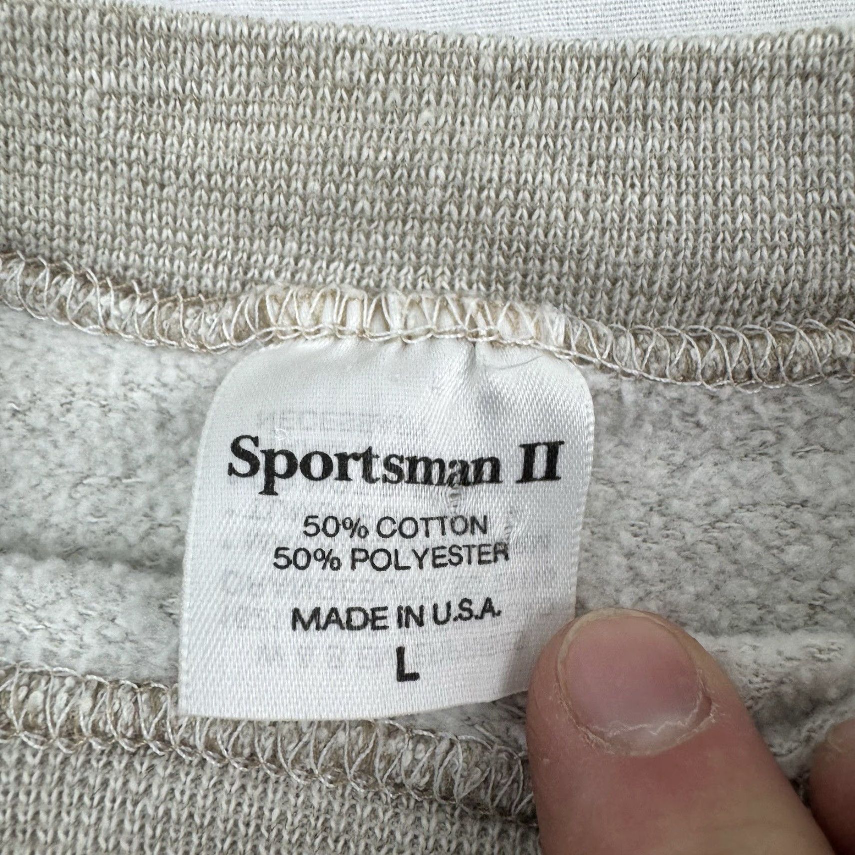 Vintage VINTAGE Sportsman Sweatshirt Shirt Adult L Brown Nature Animals 80s Mens Size US L / EU 52-54 / 3 - 6 Thumbnail