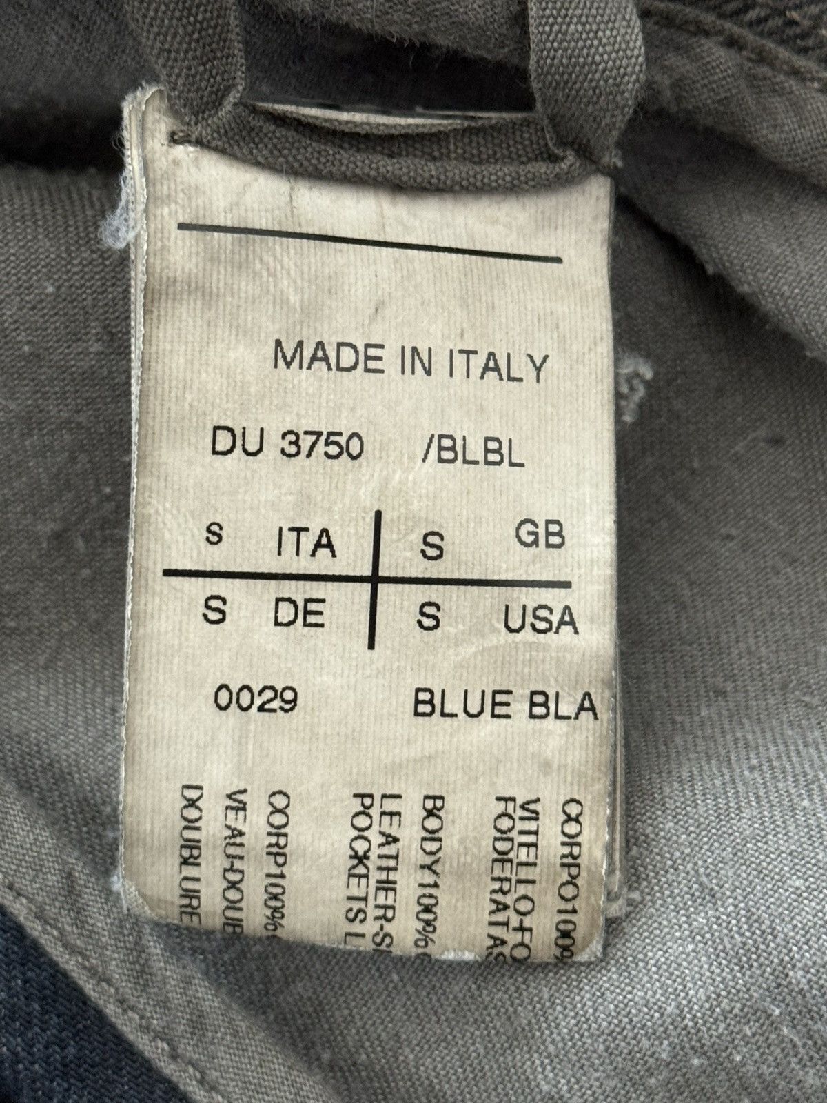 Rick Owens Drkshdw 2010s Rick Owens DRKSHDW Leather Sleeves Slave Denim Jacket Size US S / EU 44-46 / 1 - 15 Thumbnail