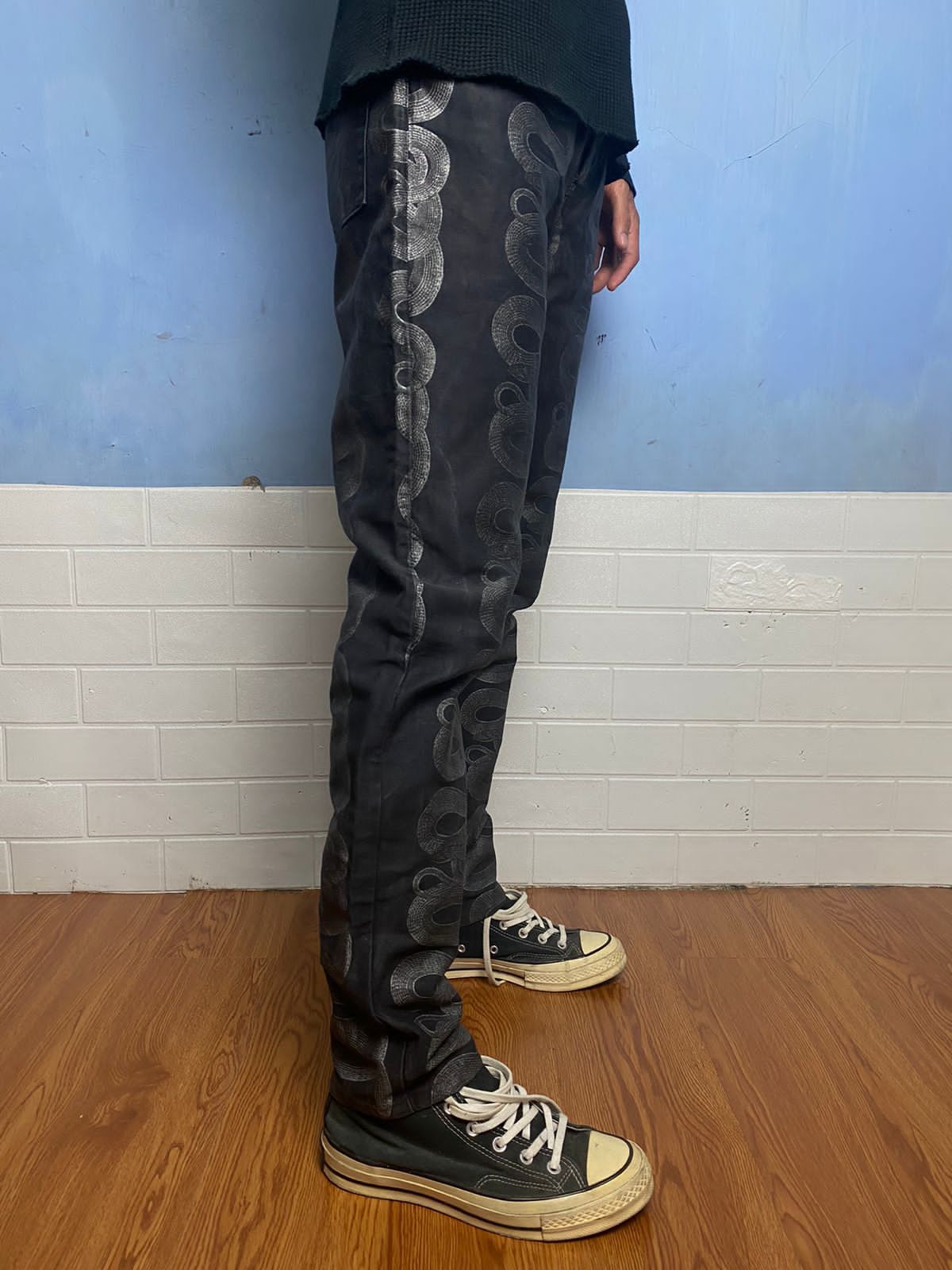 Hysteric Glamour Archive 90s Hysteric Glamour Snake Pants Size US 28 / EU 44 - 22 Thumbnail