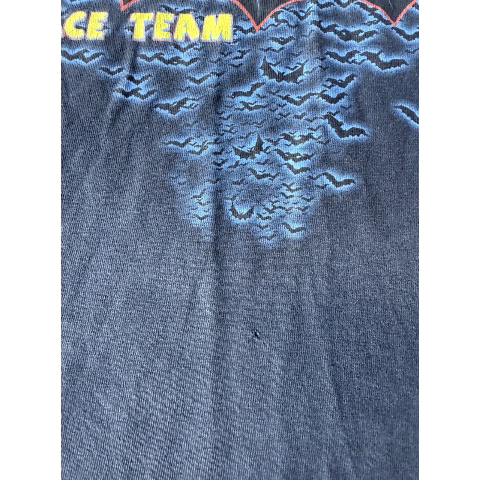 Vintage VINTAGE Batman Race Team Tank Top Shirt DC Comics XL Black Crew Neck Sleeveless T-Shirt Graphic Print Double-Sided Men MENS Nascar 90s Size US XL / EU 56 / 4 - 4 Thumbnail