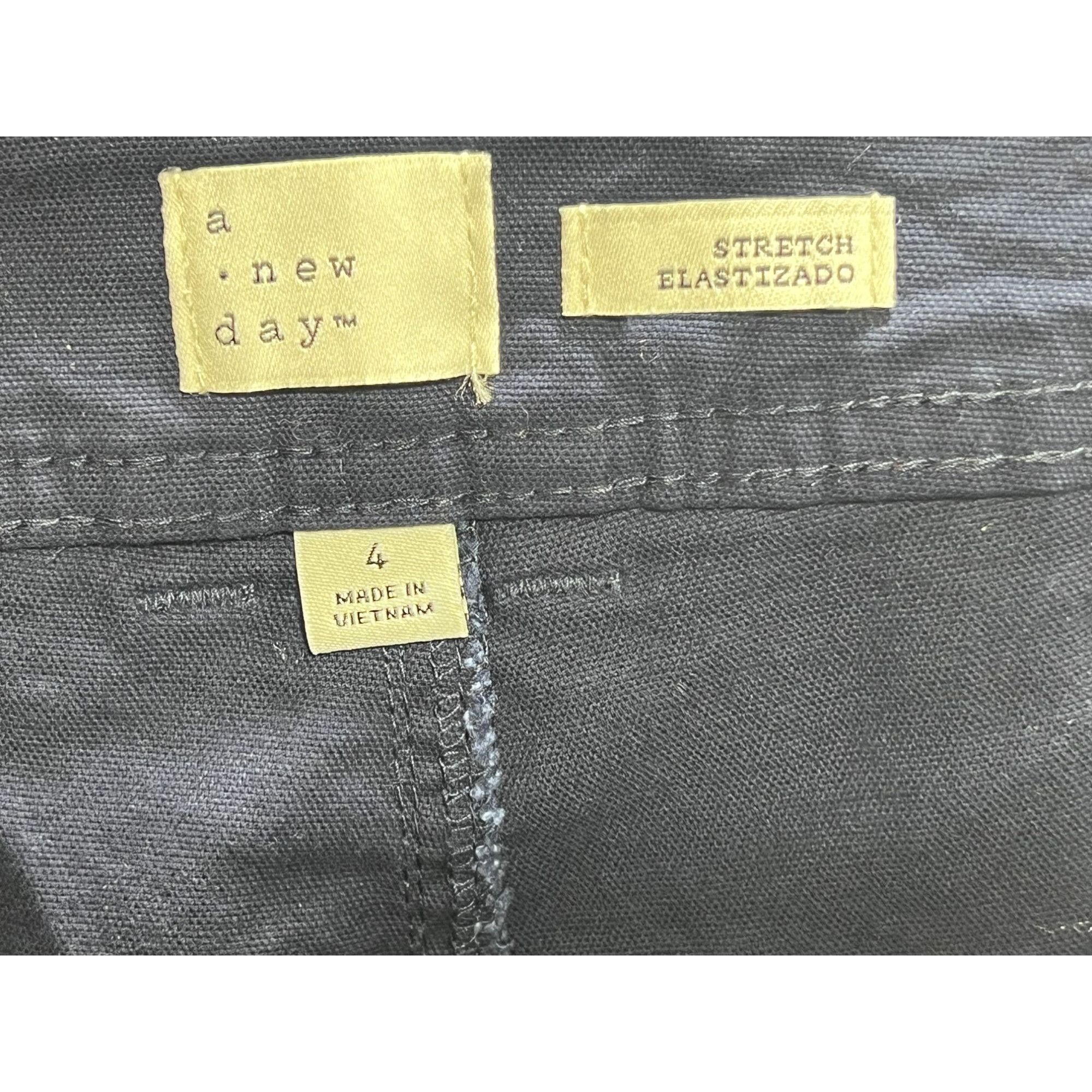 Other A New Day - Women's High - Rise Everyday Shorts - Navy Blue Size 27" / US 4 / IT 40 - 9 Thumbnail