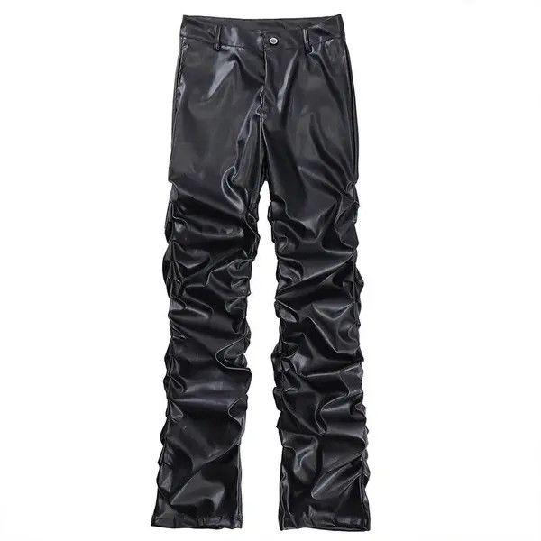 Japanese Brand × Jean Pu Leather Pants Size US 32 / EU 48 - 2 Thumbnail