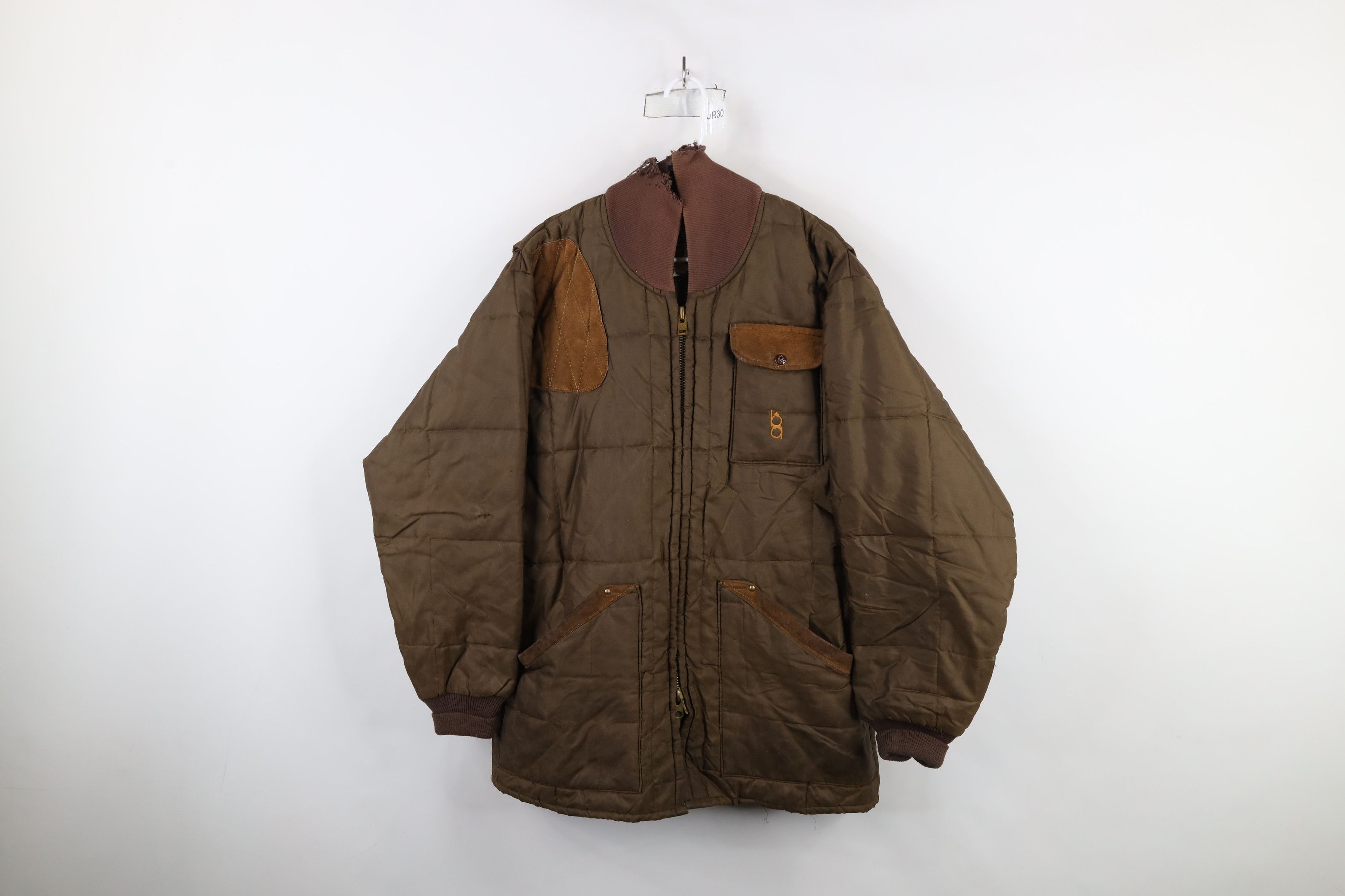 Vintage Vintage 70s 80s Bob Allen Trim Shooting Hunting Jacket USA Size US XL / EU 56 / 4 - 1 Thumbnail