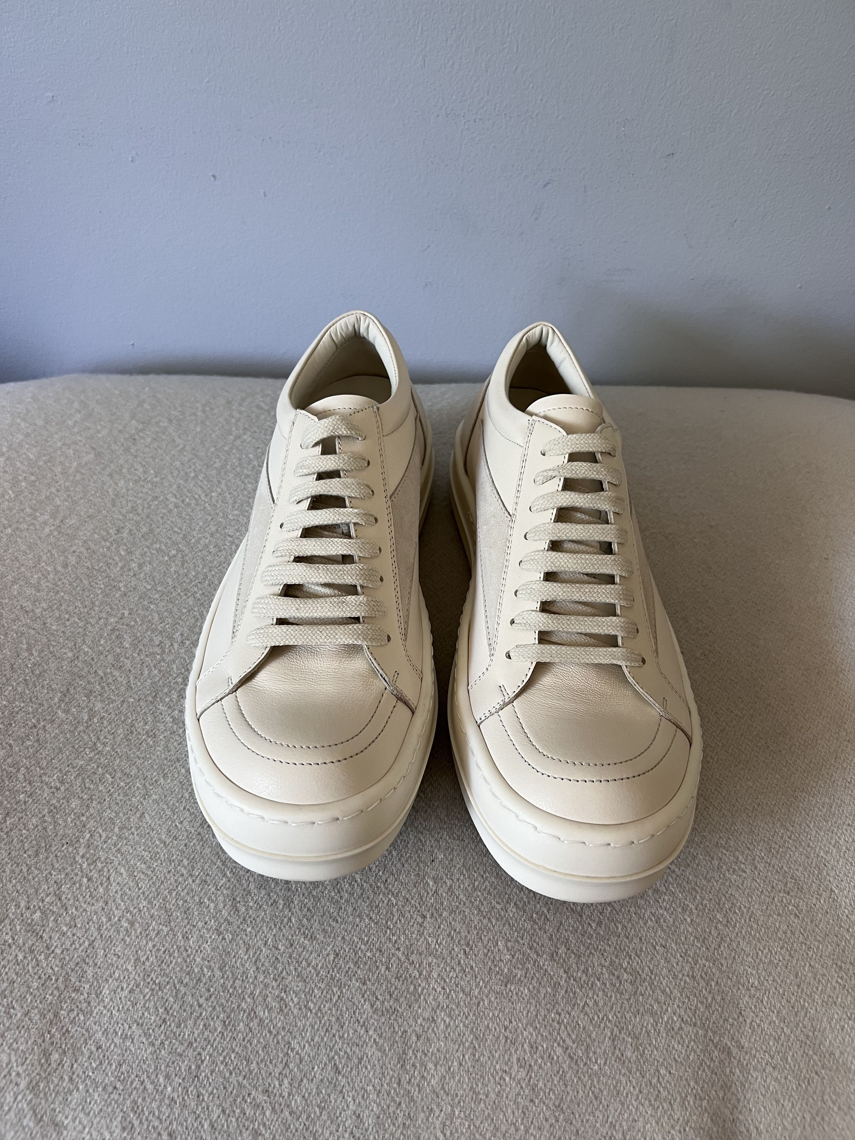 Rick Owens Rick Owens Vintage Sneaks in White Leather Size US 10 / IT 40 - 4 Thumbnail