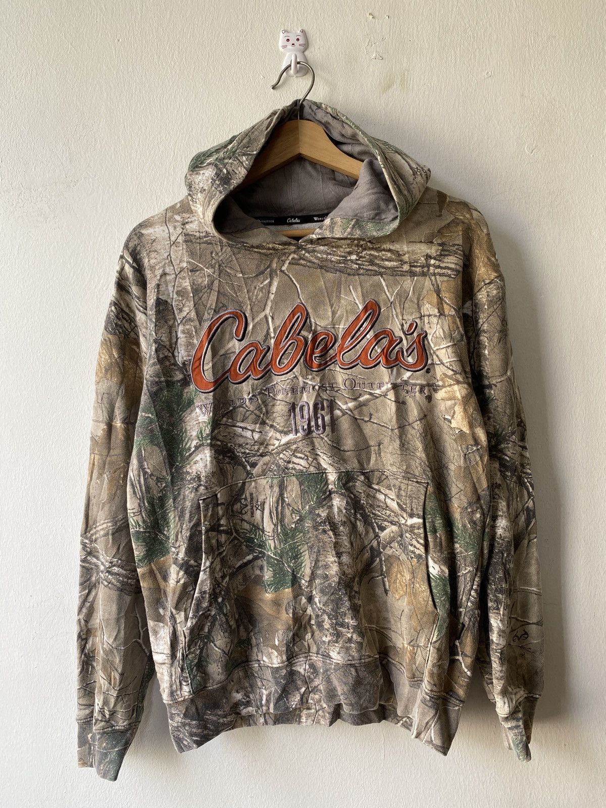 Cabelas × Realtree 2000s - Cabelas Realtree Camo Hoodie Size US S / EU 44-46 / 1 - 3 Thumbnail