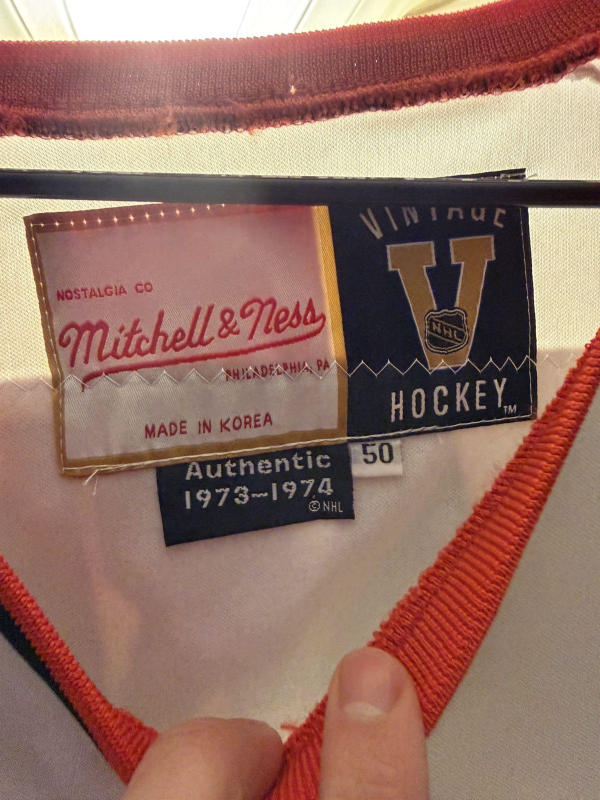 Mitchell & Ness Philidelphia Flyers NHL vintage Mitchell and Ness jersey Size US XL / EU 56 / 4 - 2 Thumbnail