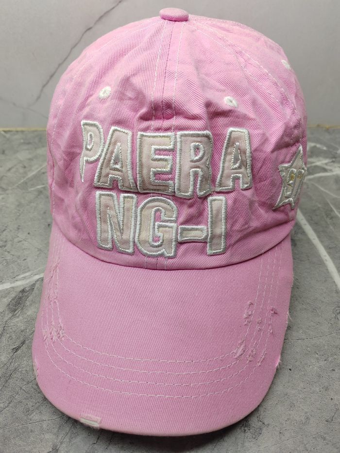 Japanese Brand Vintage Paerang-i Distressed Style Cap Ha Size ONE SIZE - 1 Thumbnail