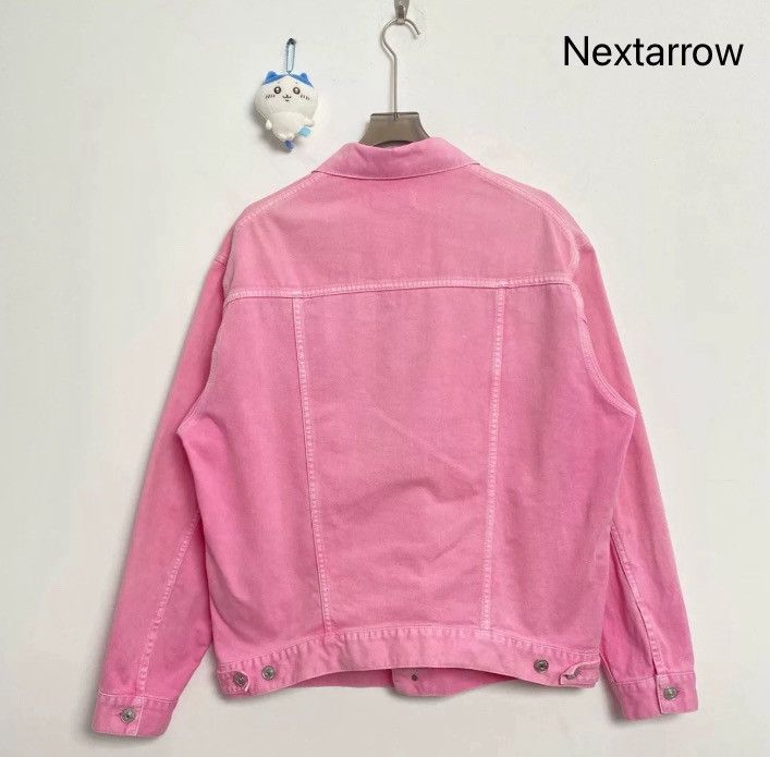 Balenciaga Balenciaga pink letter logo denim jacket2412-Nextarrow Size US XS / EU 42 / 0 - 2 Thumbnail