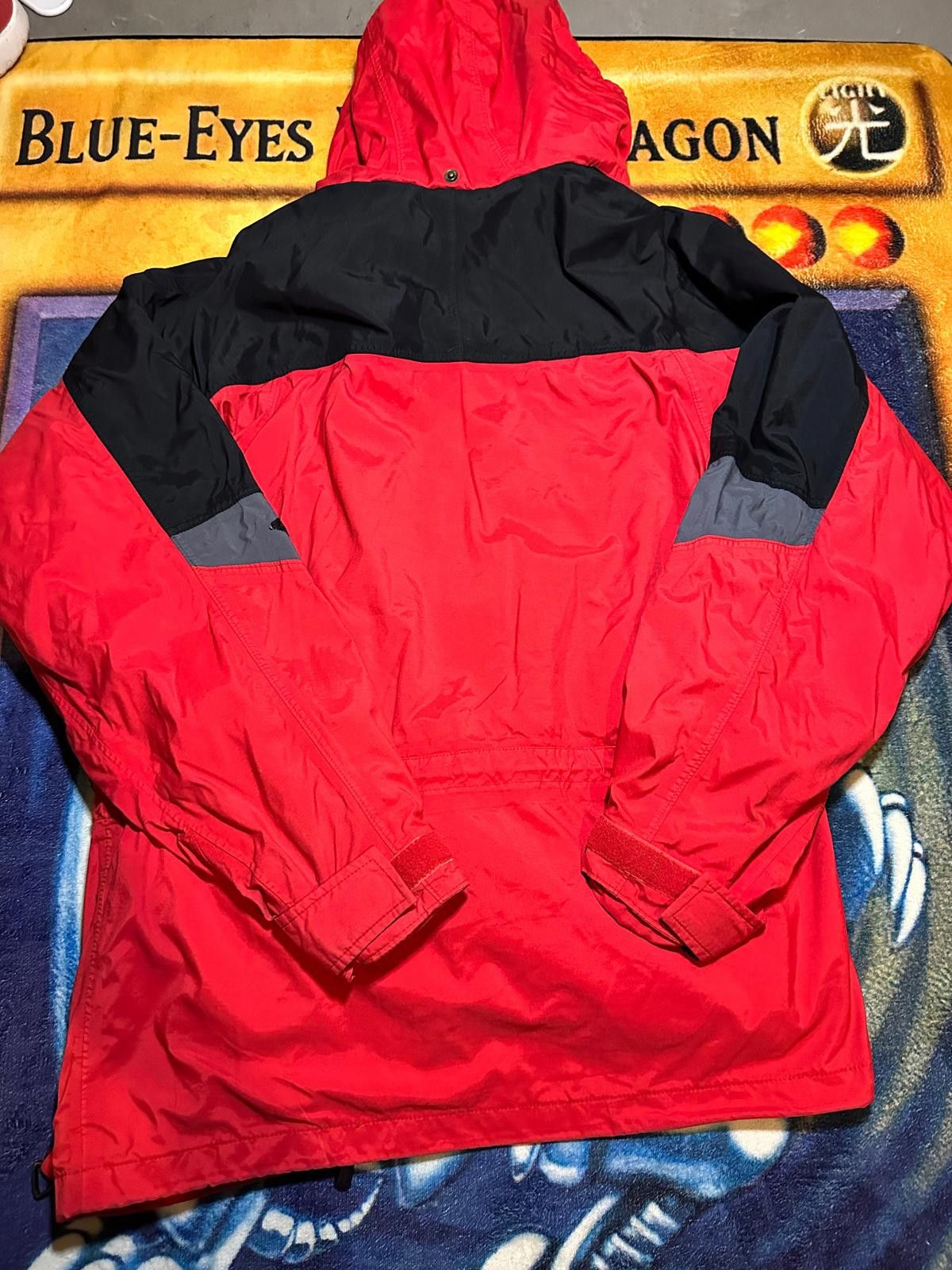 Columbia Vintage Columbia Red and Black Waterproof Hiking Jacket Size ONE SIZE - 2 Thumbnail