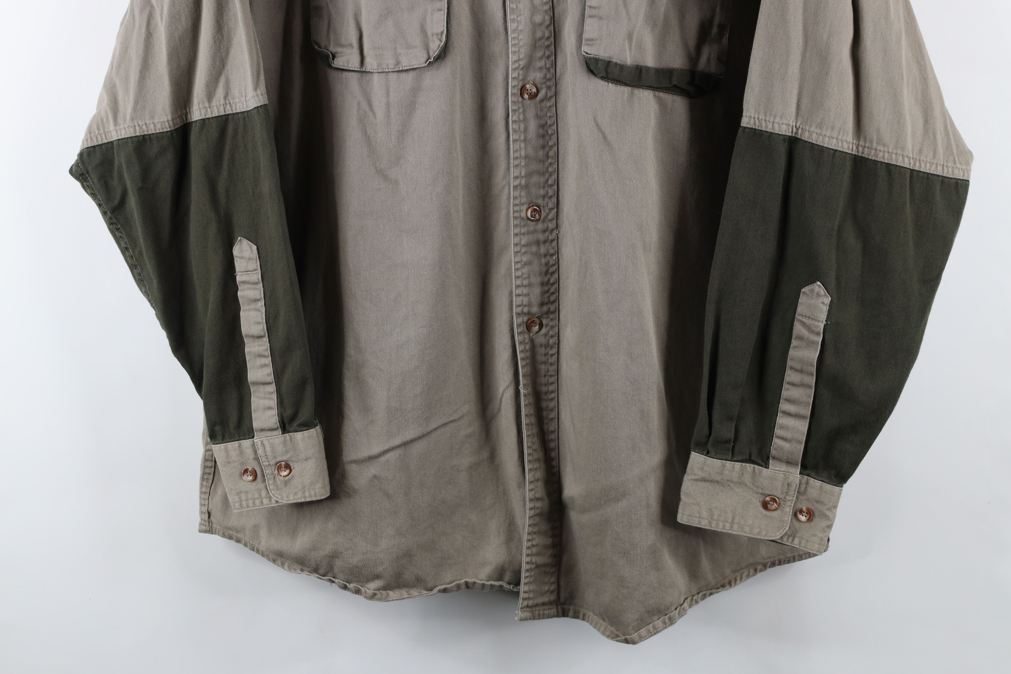 Vintage Vintage 90s Streetwear Quilted Hunting Shooting Button Shirt Size US XXL / EU 58 / 5 - 3 Thumbnail
