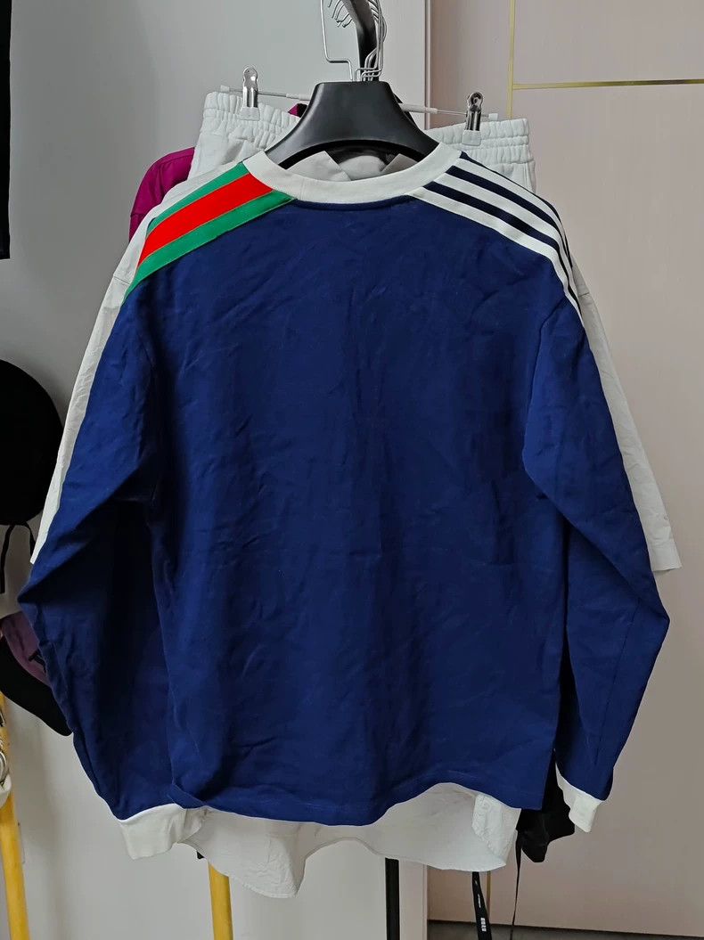 Gucci GucciSS22 Logo Letter Round Neck Striped Long Sleeve 2503-N Size US S / EU 44-46 / 1 - 2 Thumbnail