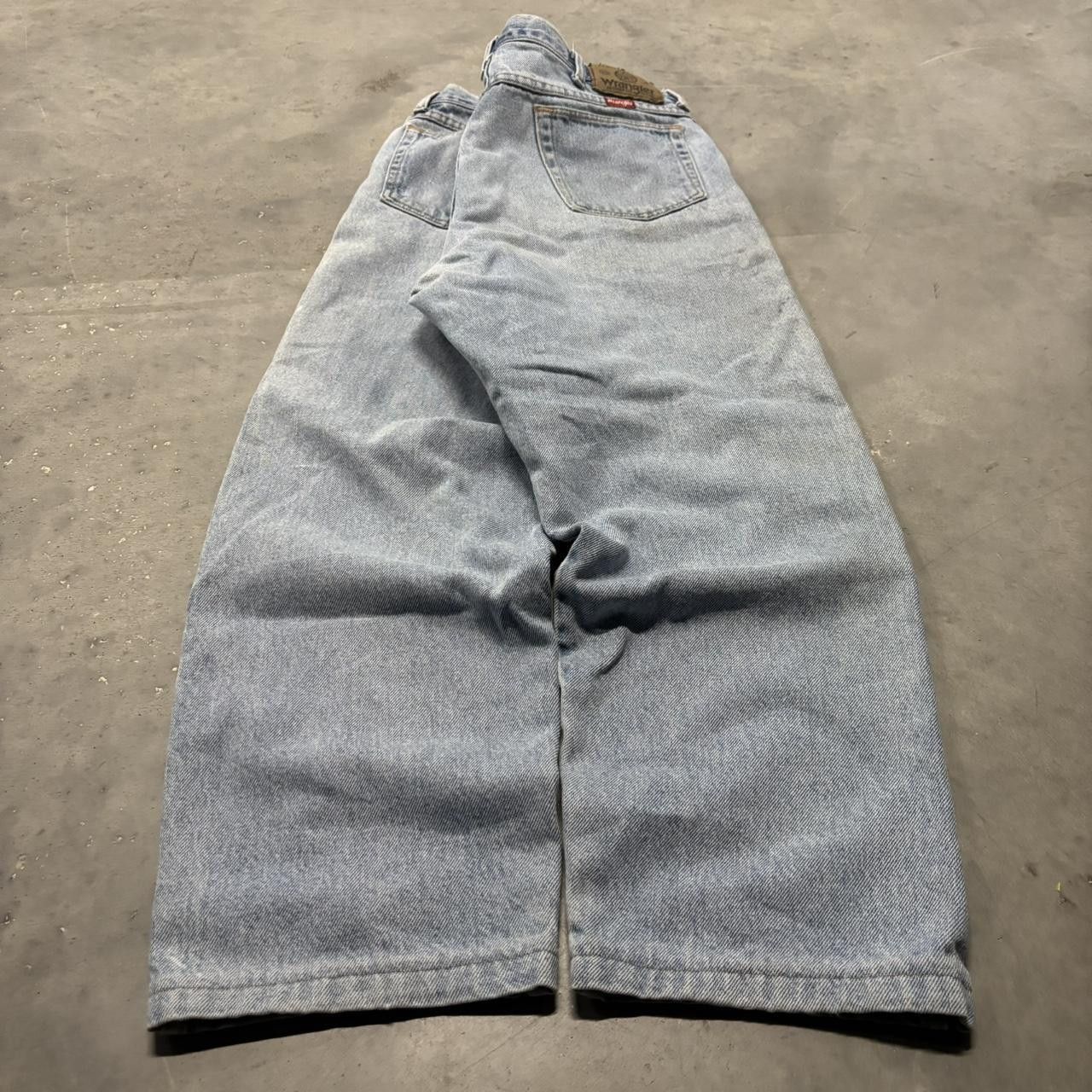 Japanese Brand × Vintage Crazy Vintage 90s Light Wash Essential Denim Jeans! Size US 34 / EU 50 - 4 Thumbnail