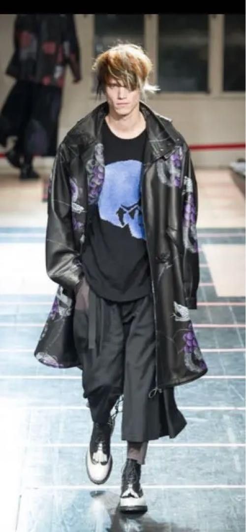 image of Yohji Yamamoto Pour Homme 14Aw Skull Knit in Black, Men's (Size Large)