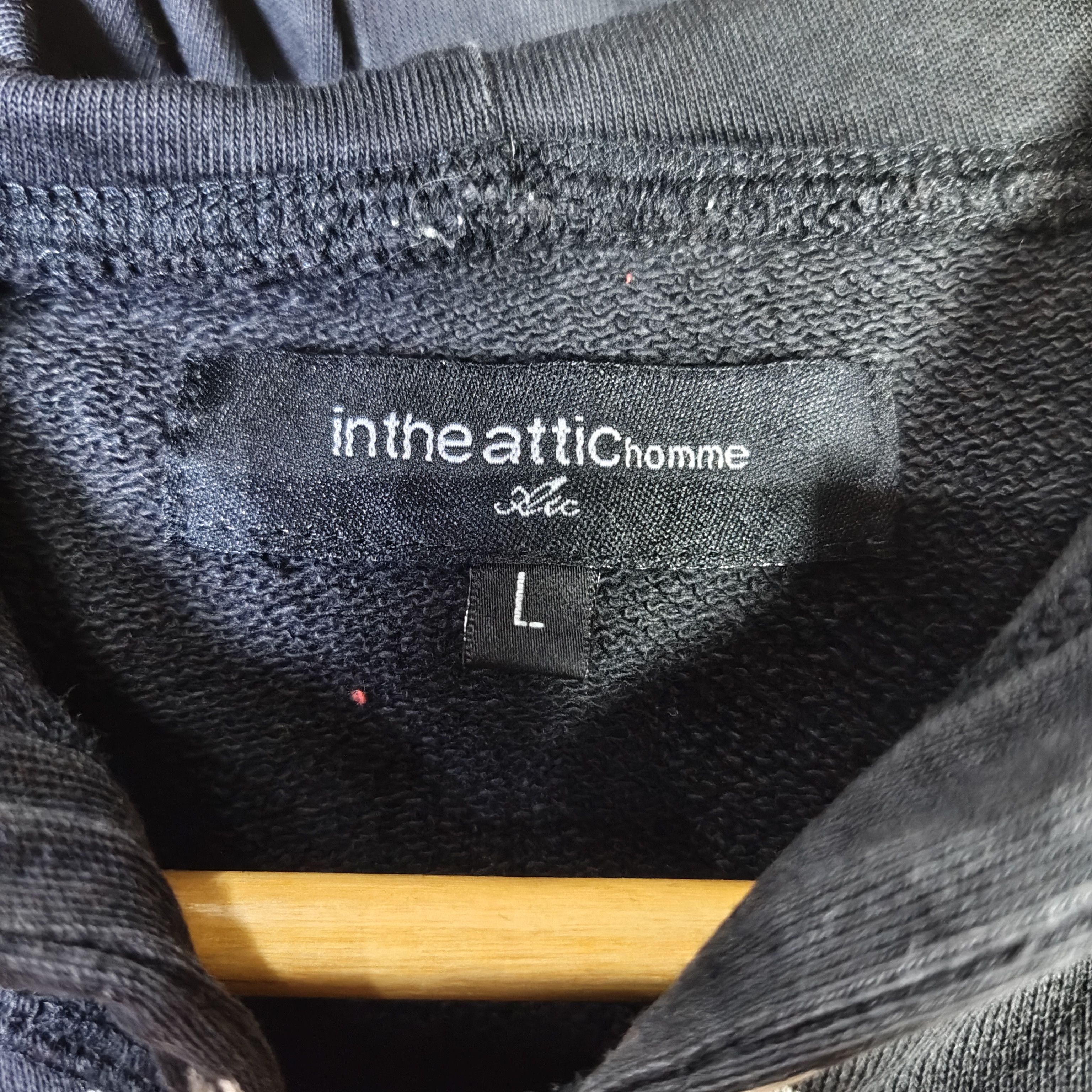 In The Attic Distressed IN THE ATTIC Y2K Sleeveless Full Zip Hoodie Size US L / EU 52-54 / 3 - 6 Thumbnail