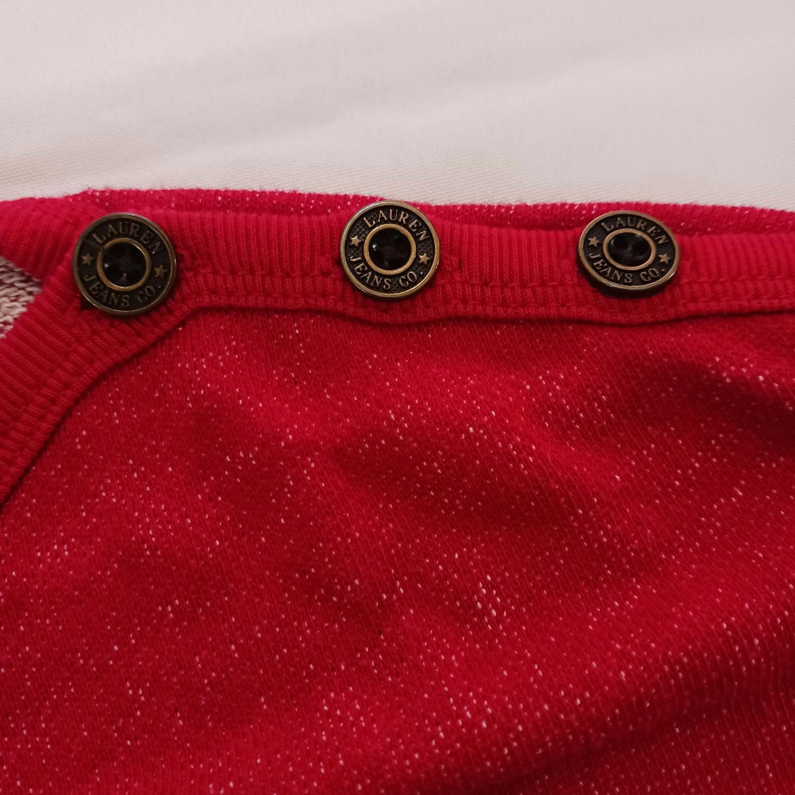 Polo Ralph Lauren LRL Lauren Jeans Ralph Lauren Women's M Red Sweater RN#41381 Size M / US 6-8 / IT 42-44 - 5 Thumbnail