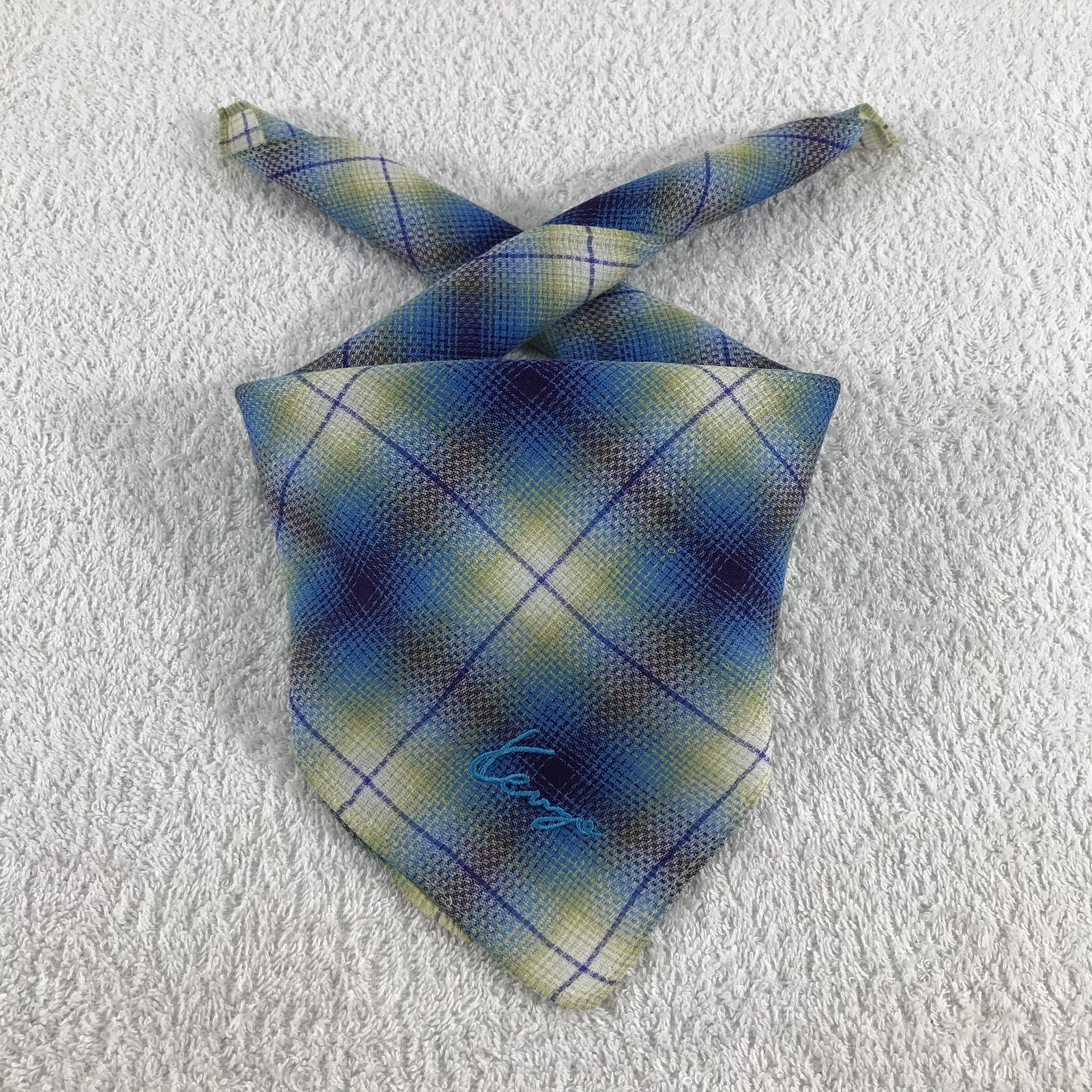 Kenzo × Vintage Kenzo Bandana / Handkerchief / Neckerchief - S179 Size ONE SIZE - 3 Thumbnail