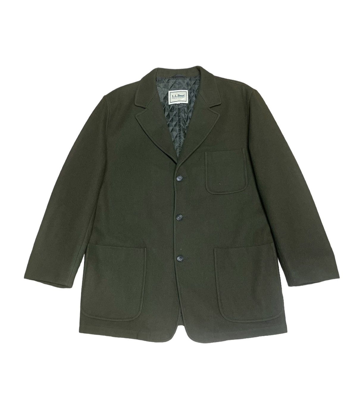 L.L. Bean × Vintage Vintage L.L. Bean Wool Jacket Size US M / EU 48-50 / 2 - 1 Thumbnail