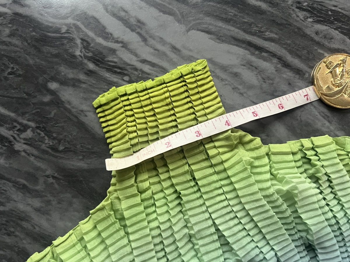 Issey Miyake Issey Miyake : Pleats Please Long Sleeve Multicolor Green Size ONE SIZE - 11 Thumbnail