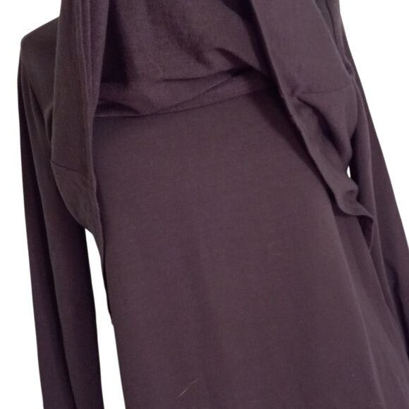 J. Jill Pure Jill XS Luxe Tencel Black Long Sleeve Layered Look Dres Size XS / US 0-2 / IT 36-38 - 8 Thumbnail