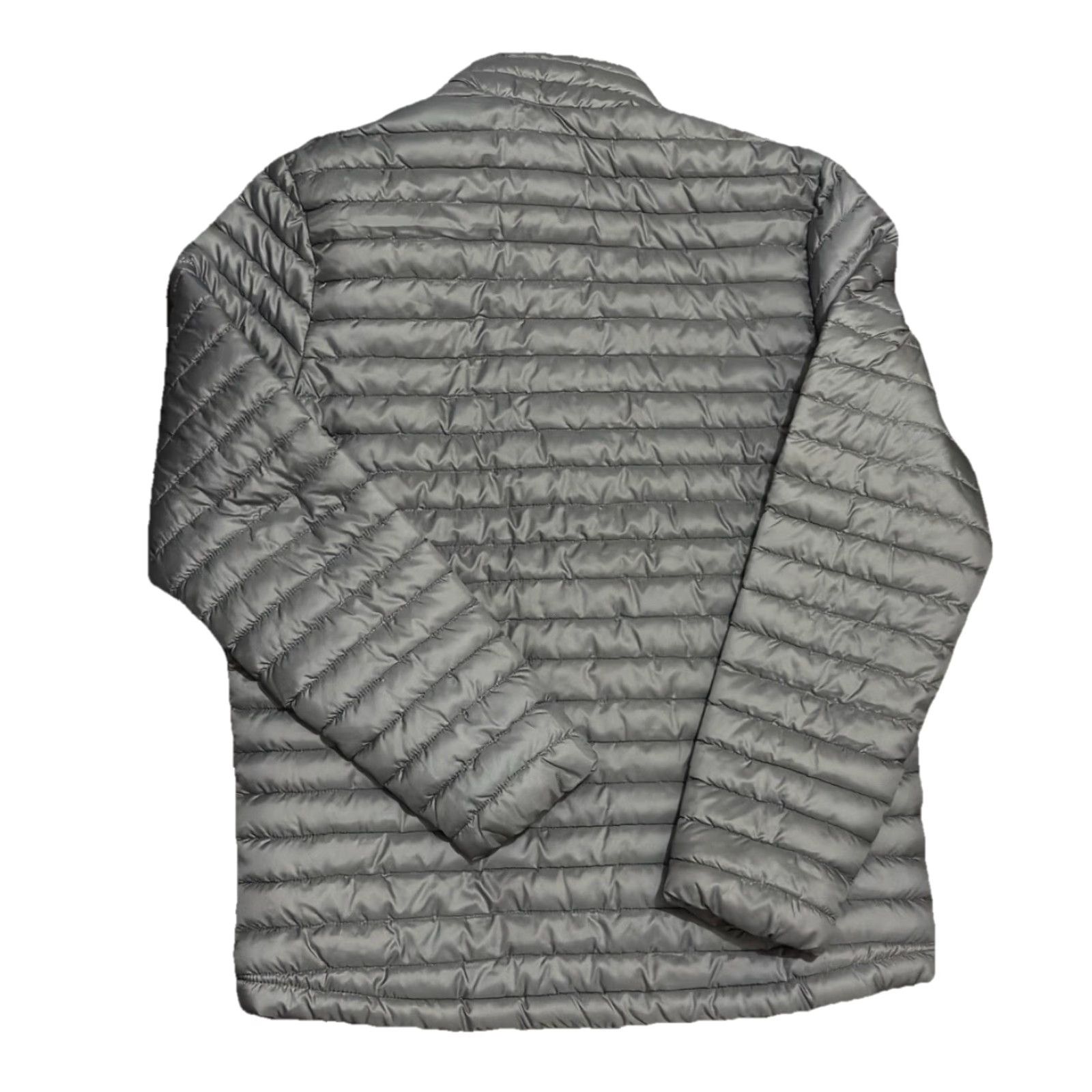 Eddie Bauer Eddie Bauer Jacket Mens M Gray Puffer Microlight Packable Down Quilted Zip Stand-Up Collar Size US M / EU 48-50 / 2 - 2 Thumbnail