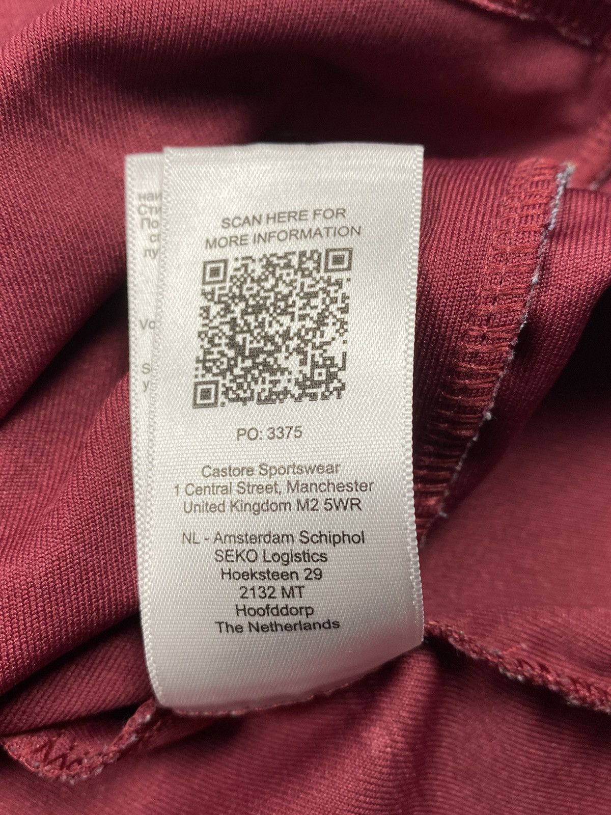 Castore Castore Aston Villa Soccer Jersey Size US M / EU 48-50 / 2 - 13 Thumbnail