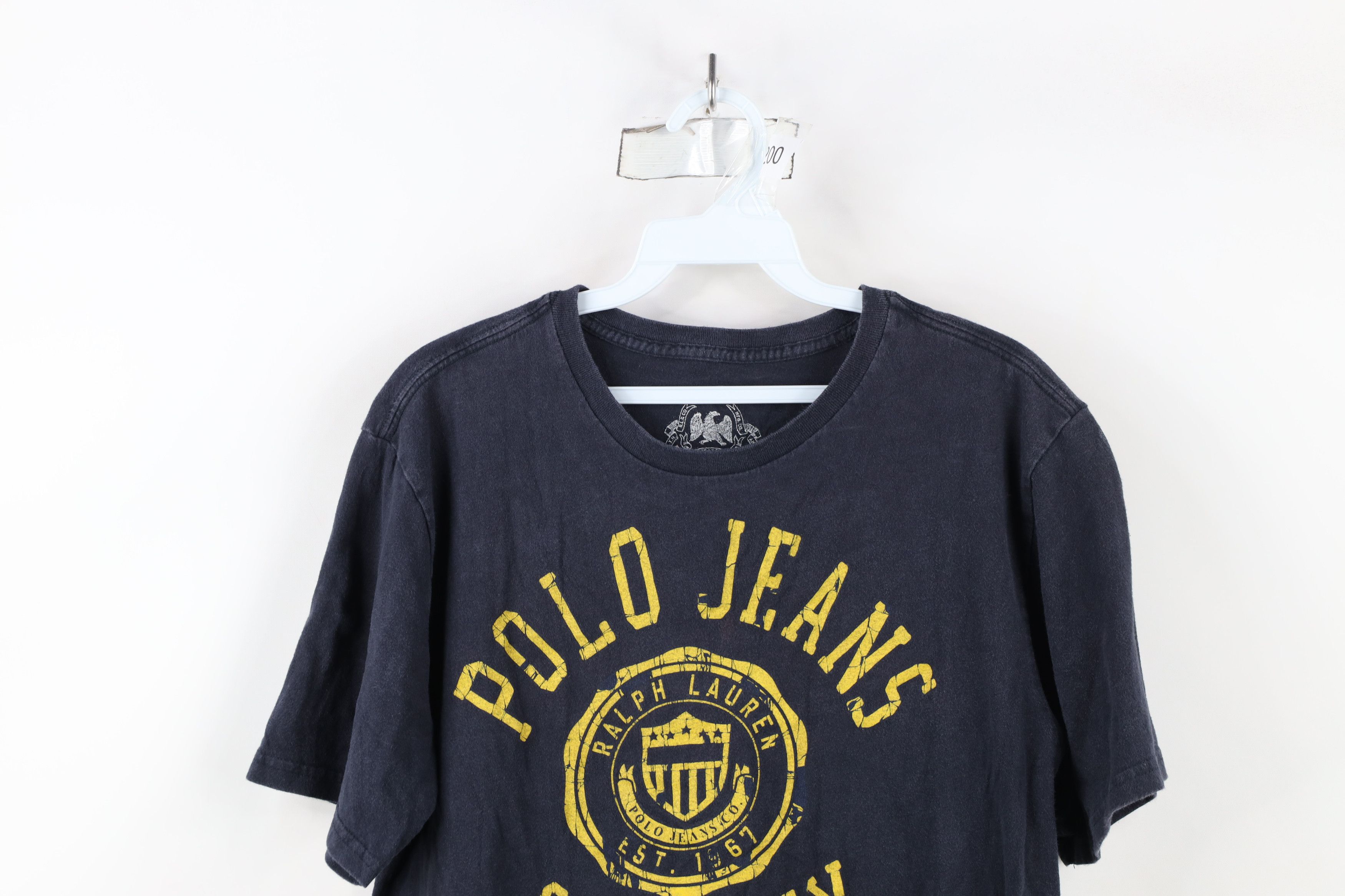 Ralph Lauren × Vintage Vintage 90s Y2K Ralph Lauren Crest Short Sleeve T-Shirt Size US M / EU 48-50 / 2 - 2 Thumbnail