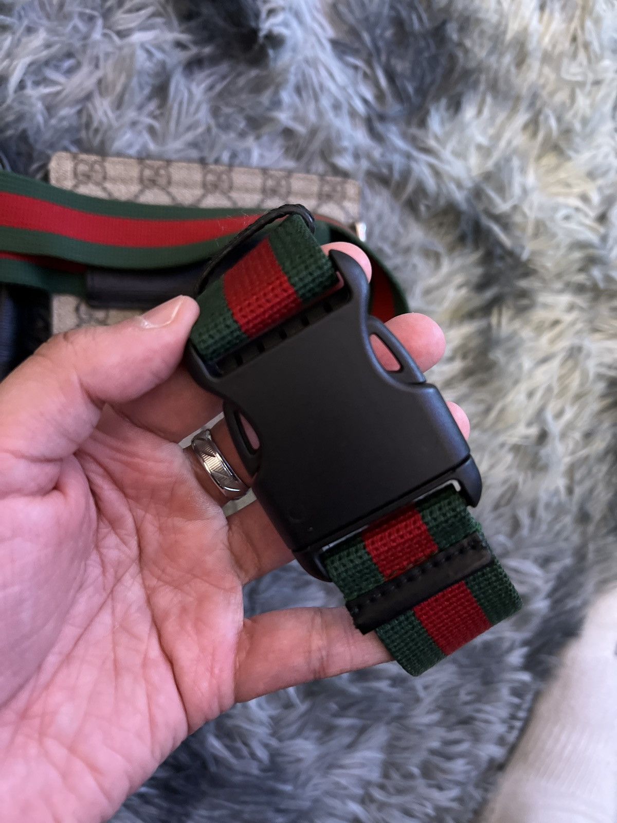Gucci Gucci Supreme GG Monogram Web Belt Bag Size ONE SIZE - 8 Thumbnail