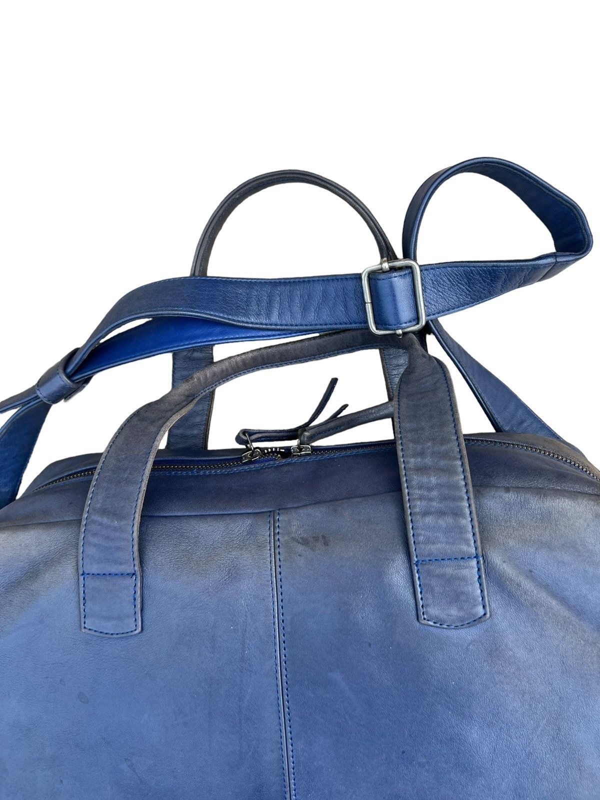 Leather Naterra Distress Sun Fade Patina Leather 2 Way Travel Bag Size ONE SIZE - 8 Thumbnail
