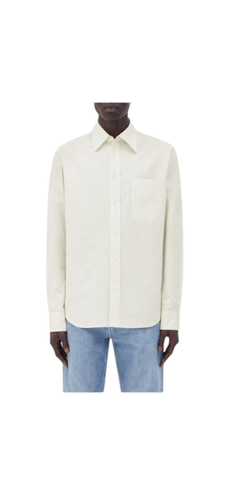 Bottega Veneta COTTON LINEN CHECK SHIRT WITH BV EMBROIDERY Size US L / EU 52-54 / 3 - 1 Thumbnail