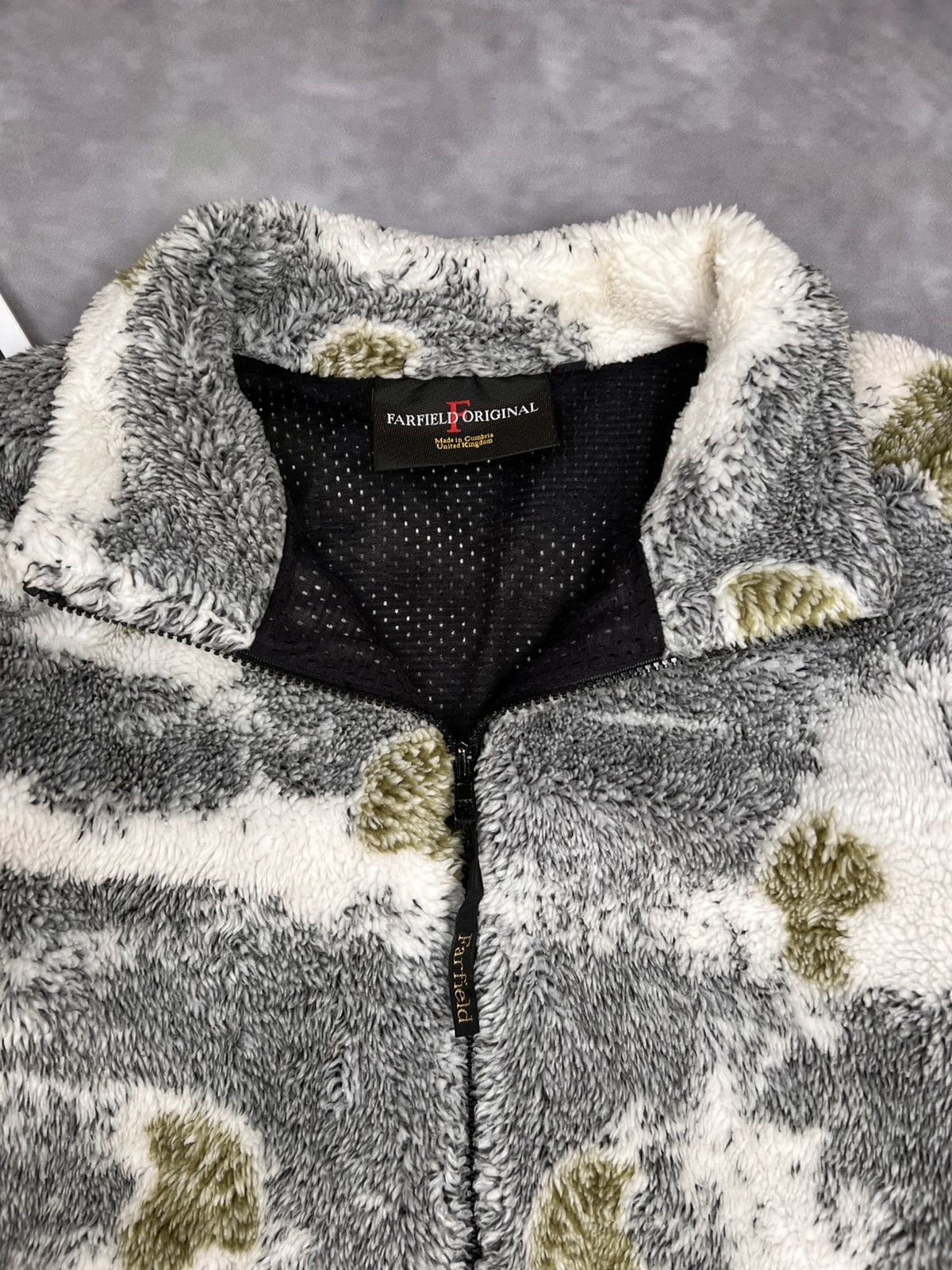 Other Vintage Farfield Fleece UK Jacket Landscape Print Size M Size US M / EU 48-50 / 2 - 7 Thumbnail