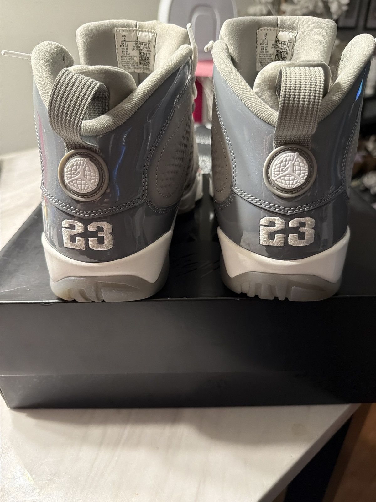 Jordan Brand Jordan 9 Cool Grey Size US 12 / EU 45 - 4 Thumbnail