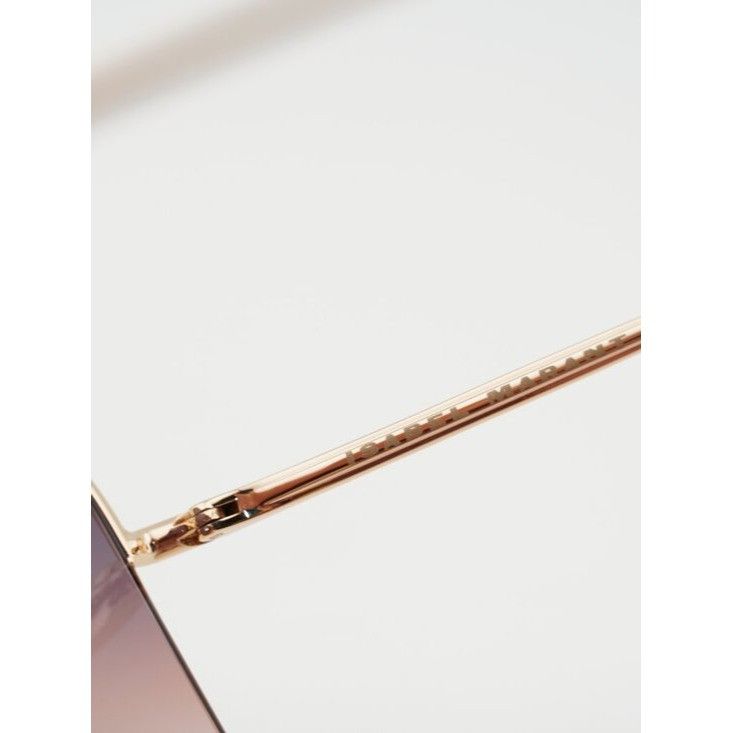 Isabel Marant Isabel Marant IM 0118/S 0000 FF Sunglasses Gold Square Frame Size ONE SIZE - 7 Thumbnail