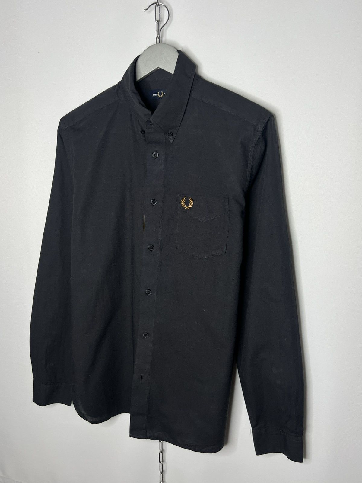 Fred Perry Fred Perry Casual Button Shirt Long Sleeve Tee Size US M / EU 48-50 / 2 - 2 Thumbnail