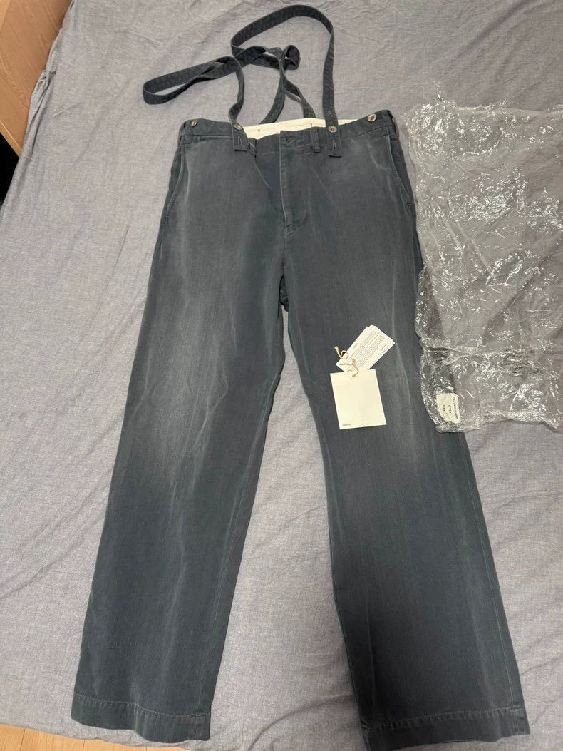 visvim 23aw ict tupper Extra long cotton pants-2506