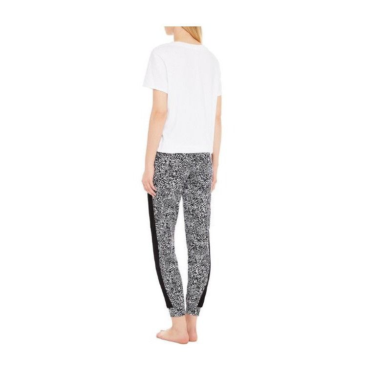 DKNY ⭐DKNY Womens Size L Pajama Pants Star Printed Jersey 2 Pocke Size 29" - 4 Thumbnail